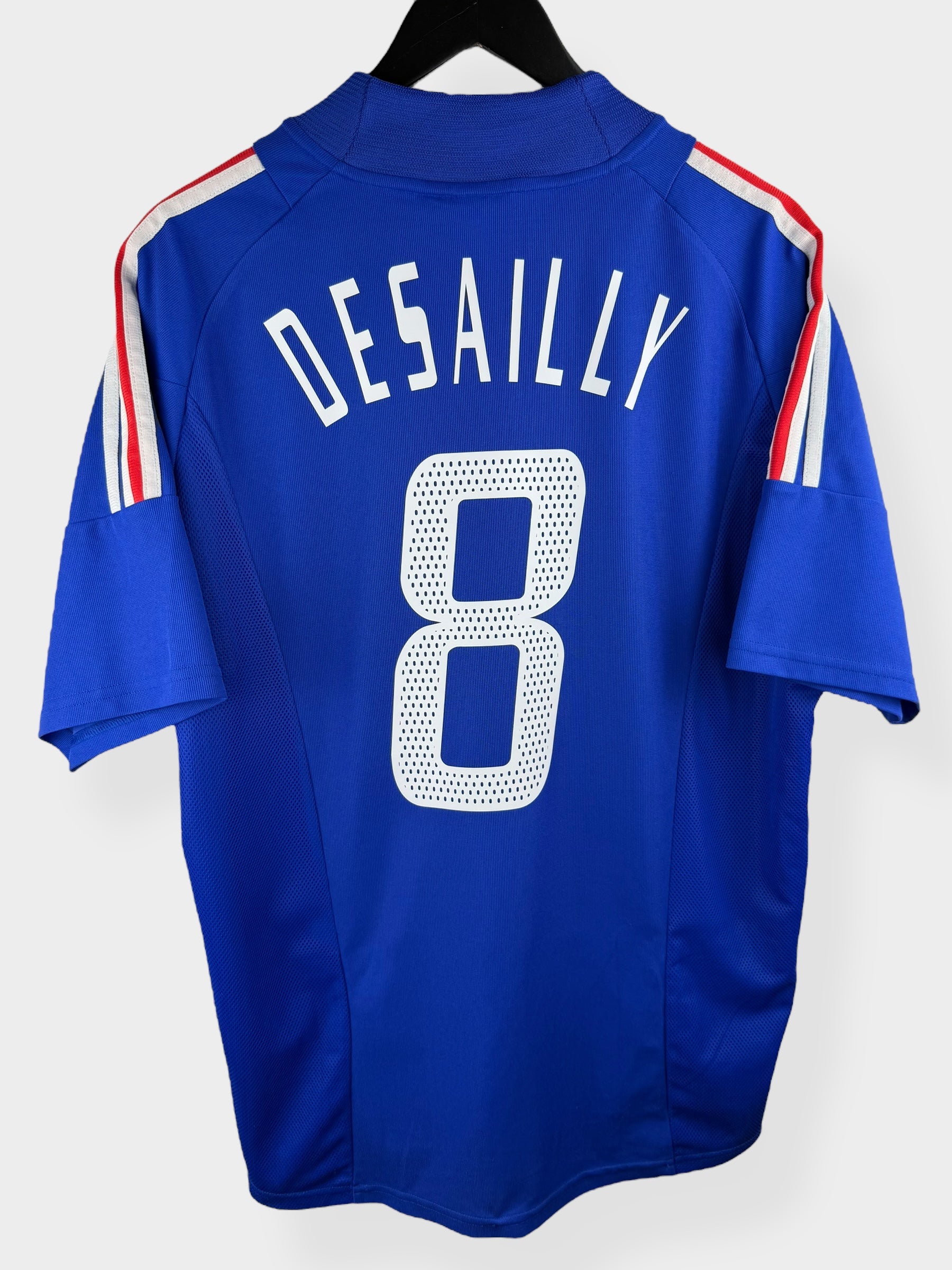 2002-04 FRANCE HOME SHIRT DESAILLY #8 L