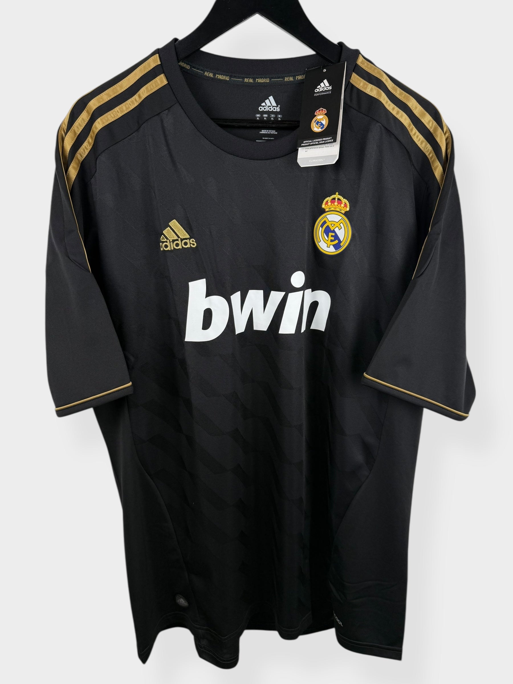 2011-12 REAL MADRID AWAY SHIRT RONALDO #7 XL - Authentic Football Club