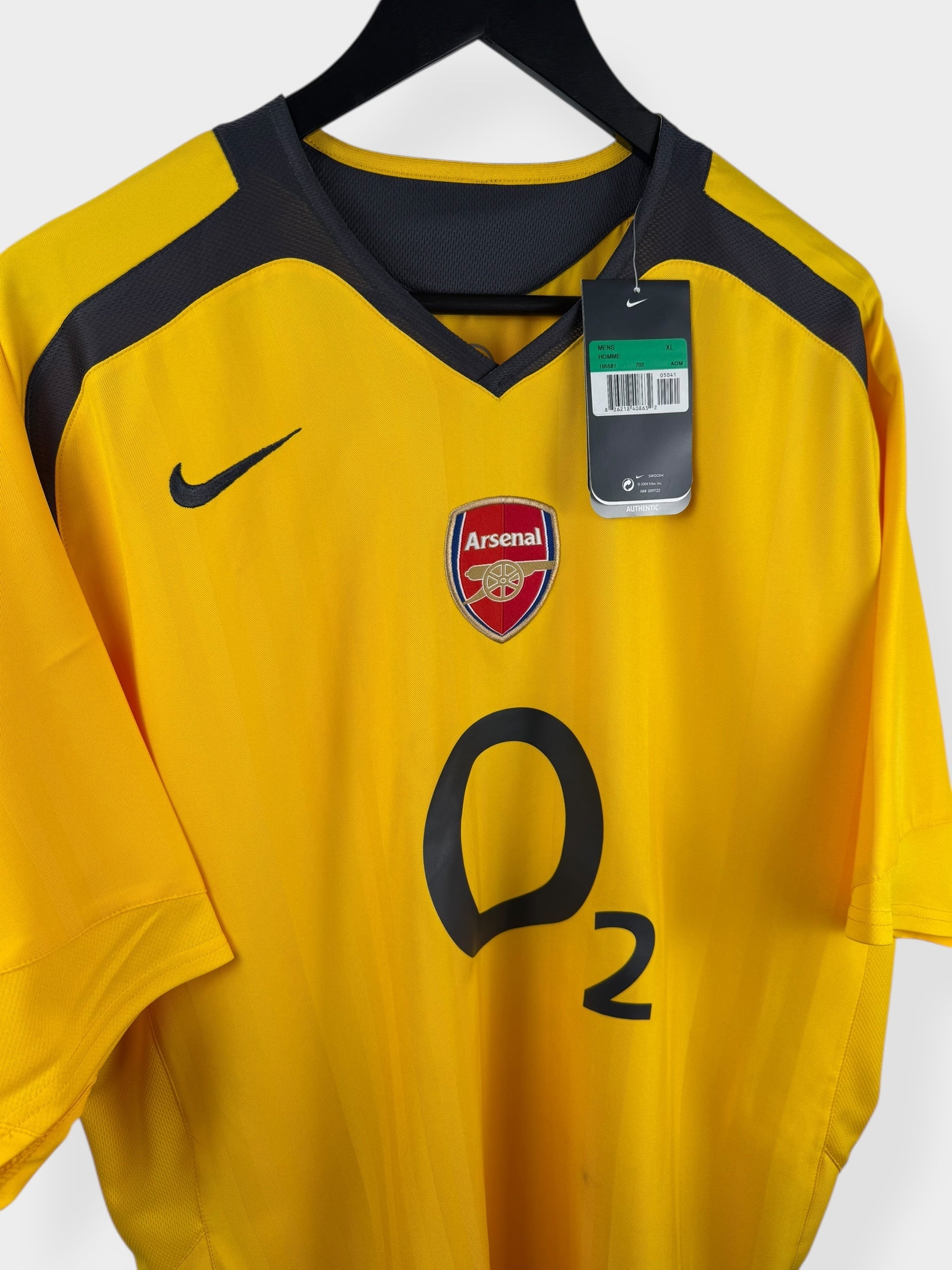 2005-06 ARSENAL AWAY SHIRT HENRY #14 XL - 195581