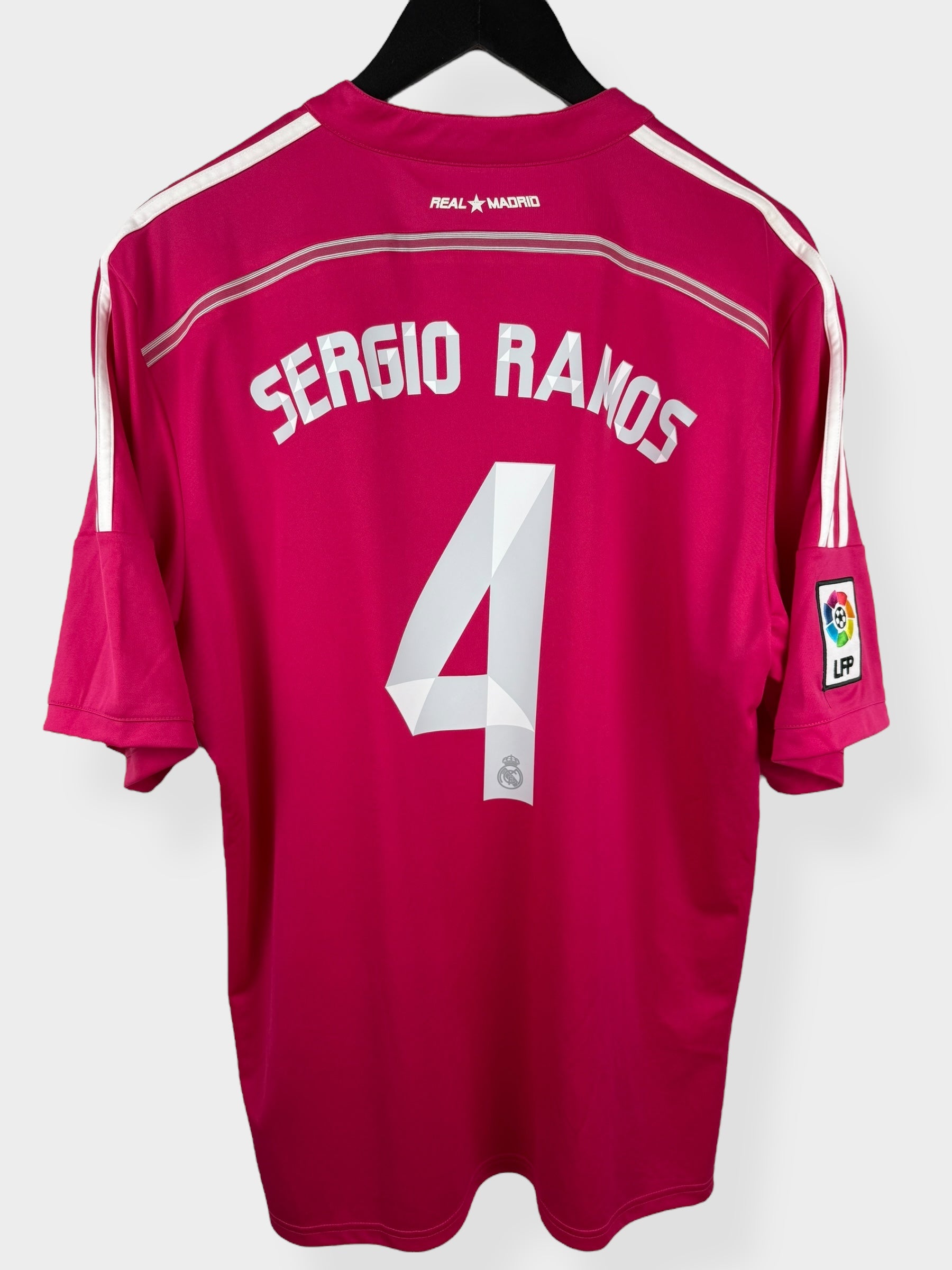2014-15 REAL MADRID UITSHIRT SERGIO RAMOS #4 XL