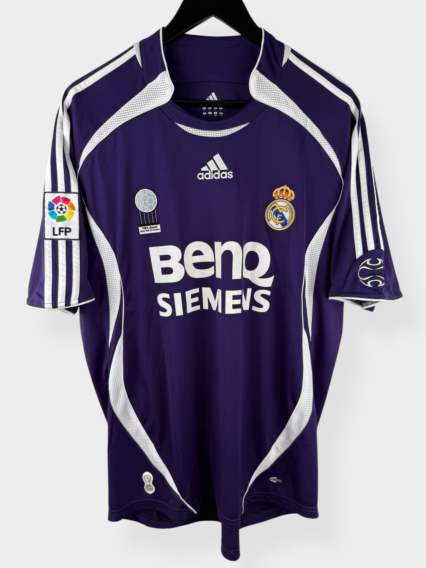 2006-07 REAL MADRID DERDE SHIRT RONALDO #9 L