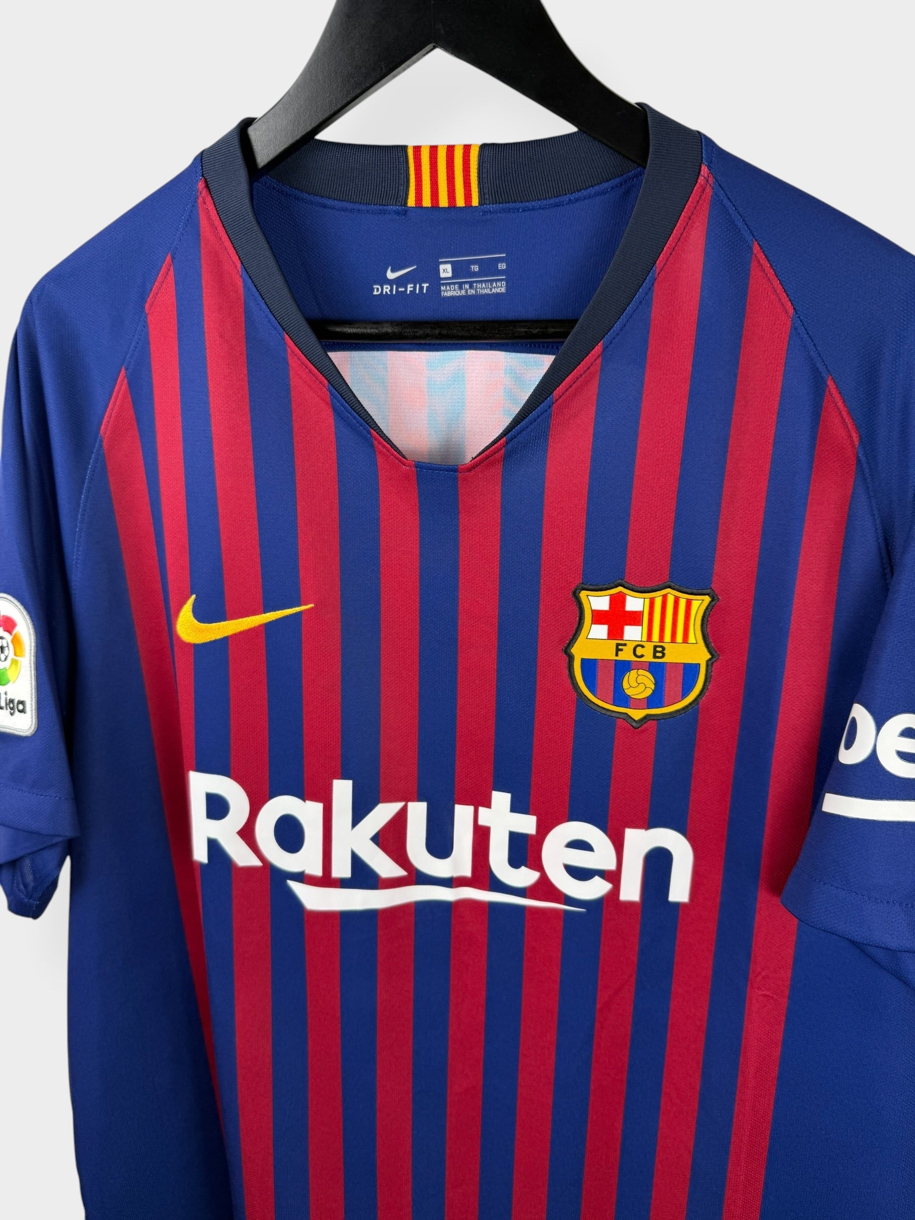 2018-19 BARCELONA HOME SHIRT MESSI #10 XL