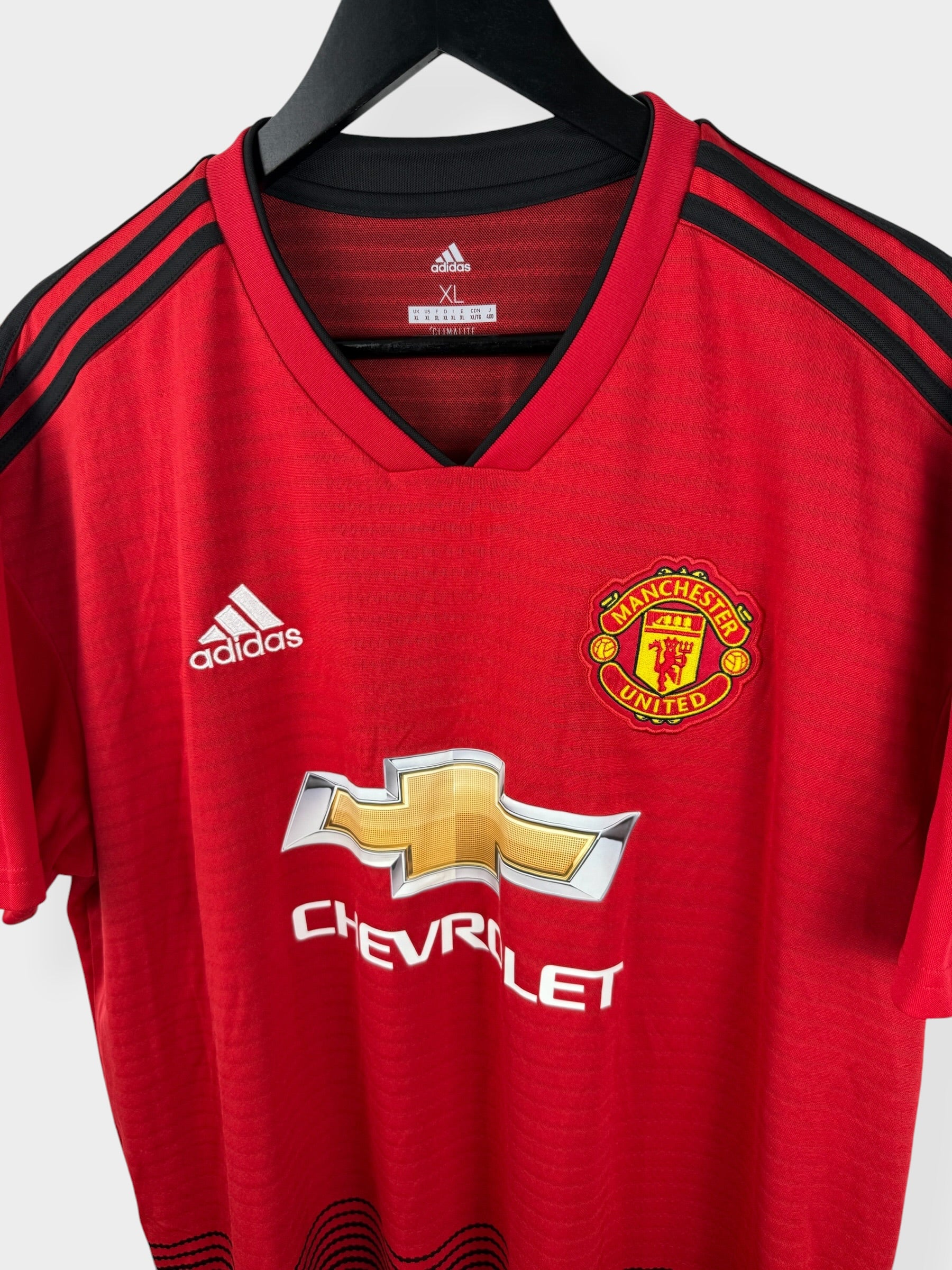 2018-19 MANCHESTER UNITED HEIMTRIKOT POGBA #6 XL