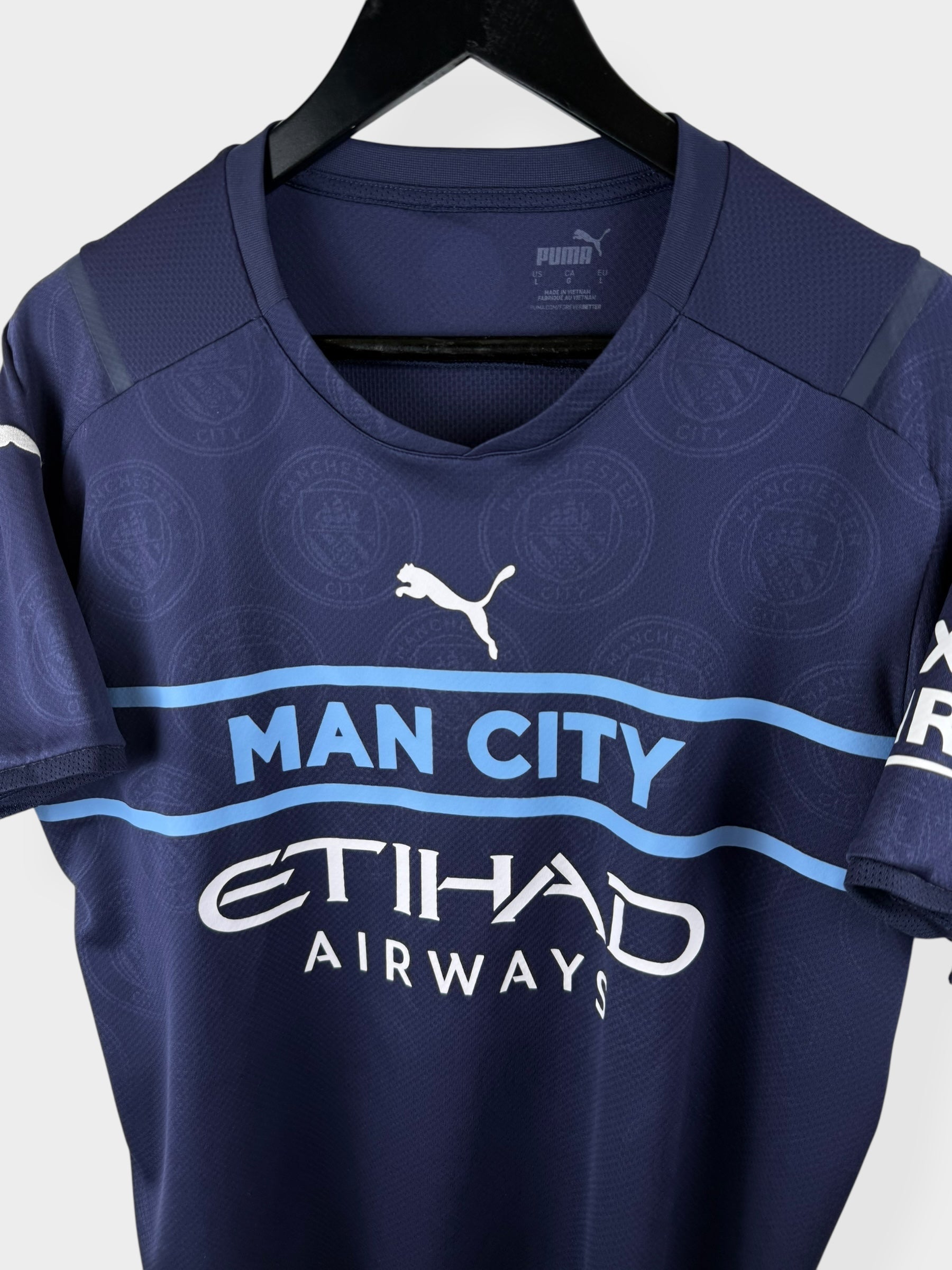 2021-22 MANCHESTER CITY THIRD SHIRT DE BRUYNE #17 L