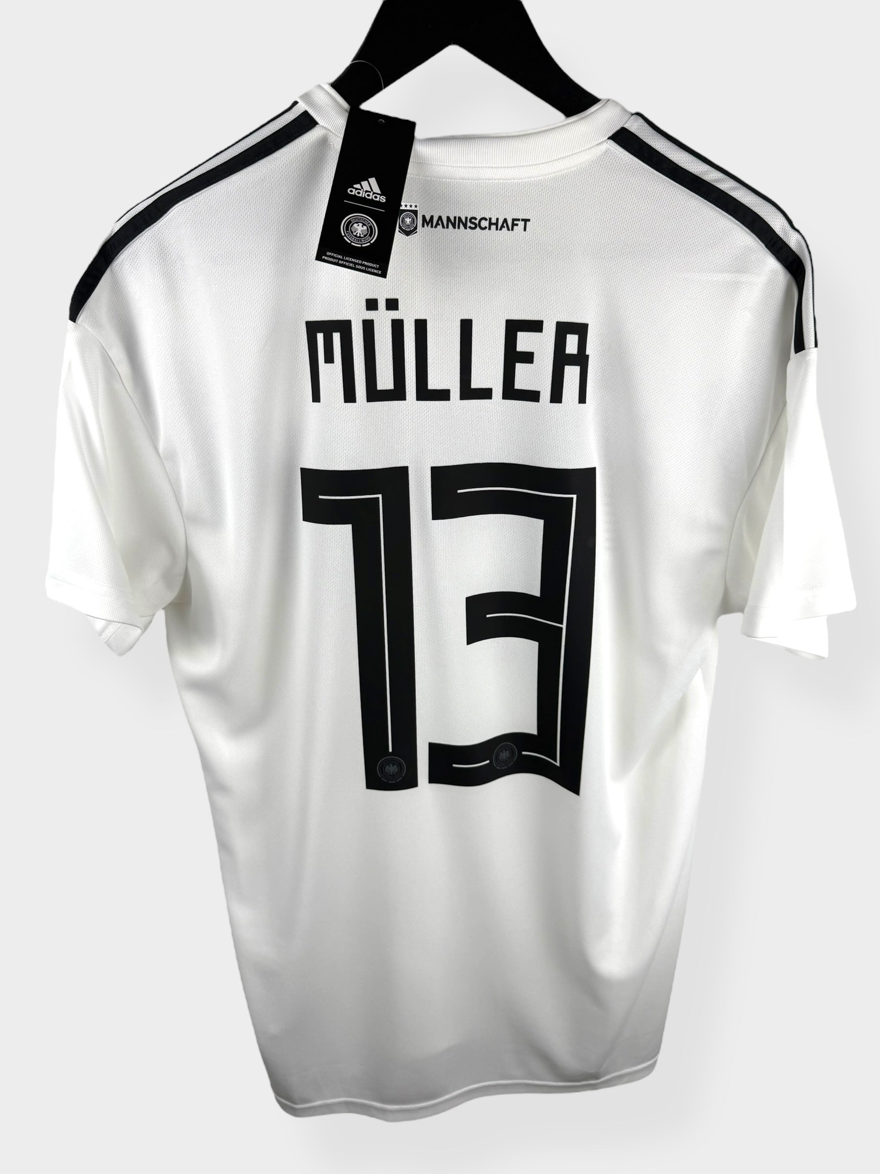 2018-19 GERMANY HOME SHIRT MULLER #13 L - BR7843