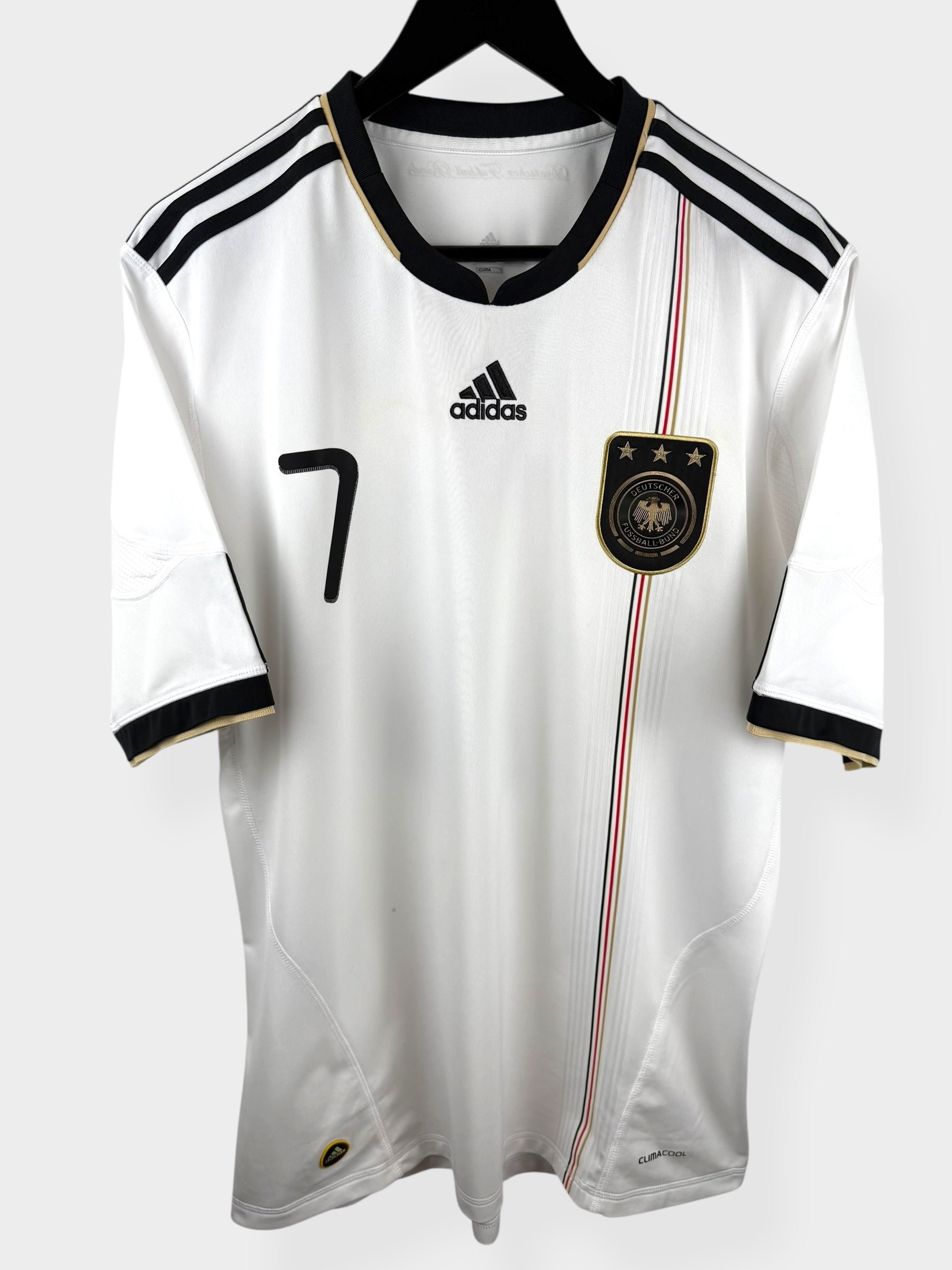 2010-11 GERMANY HOME SHIRT SCHWEINSTEIGER #7 L - Authentic Football Club