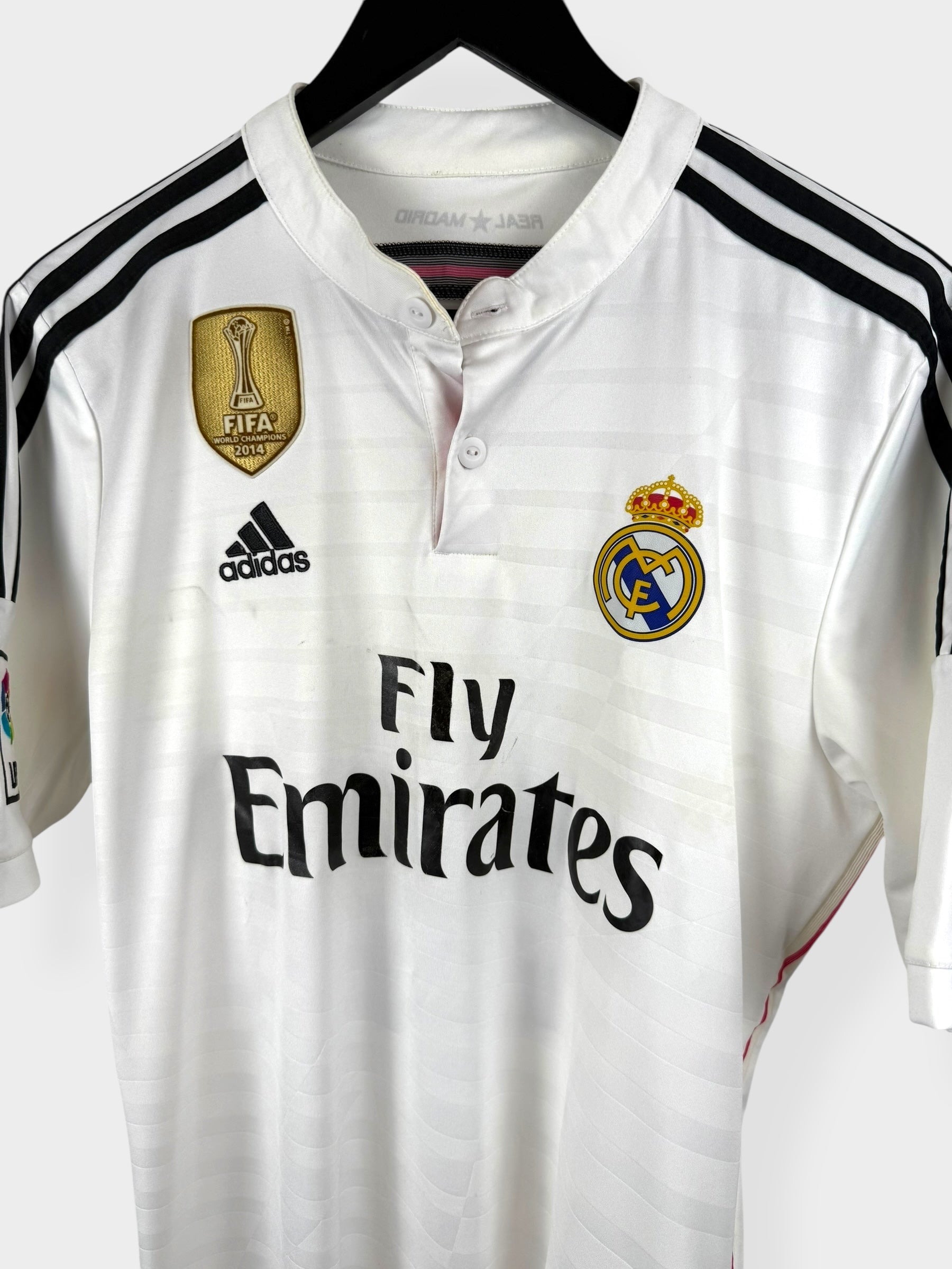 2014-15 REAL MADRID HOME SHIRT BALE #11 M