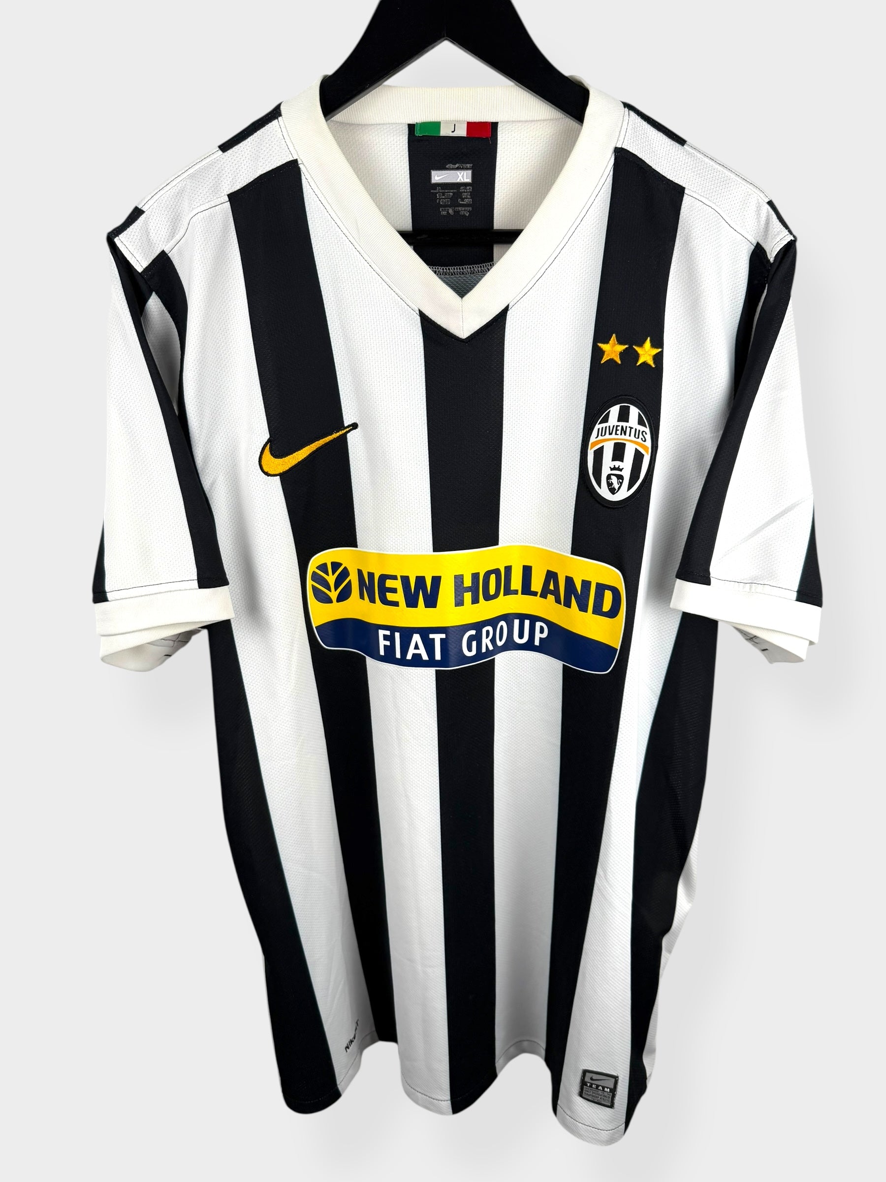 2009-10 JUVENTUS HOME SHIRT DEL PIERO #10 XL