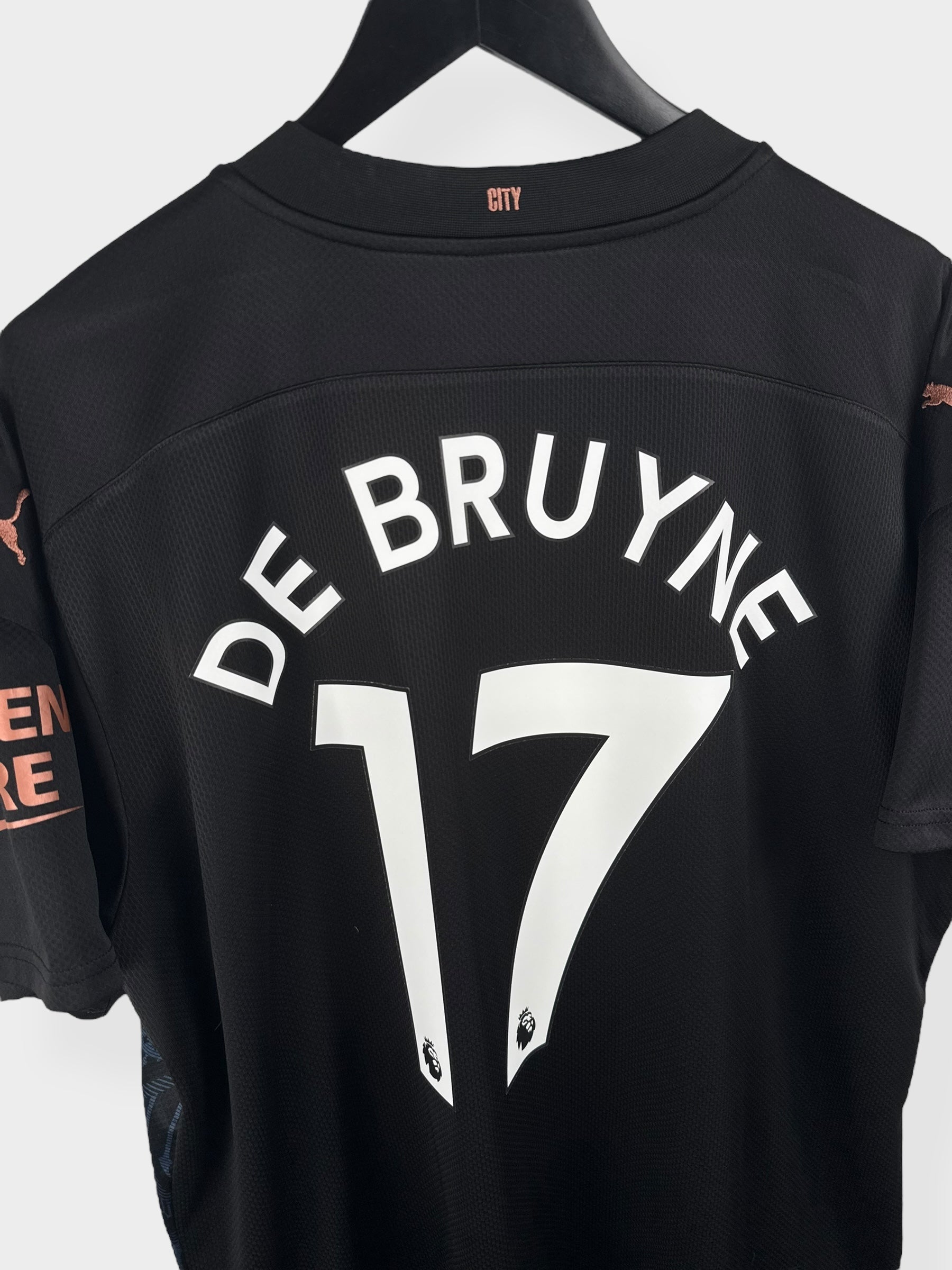 2020-21 MANCHESTER CITY AWAY SHIRT DE BRUYNE #17 XXL