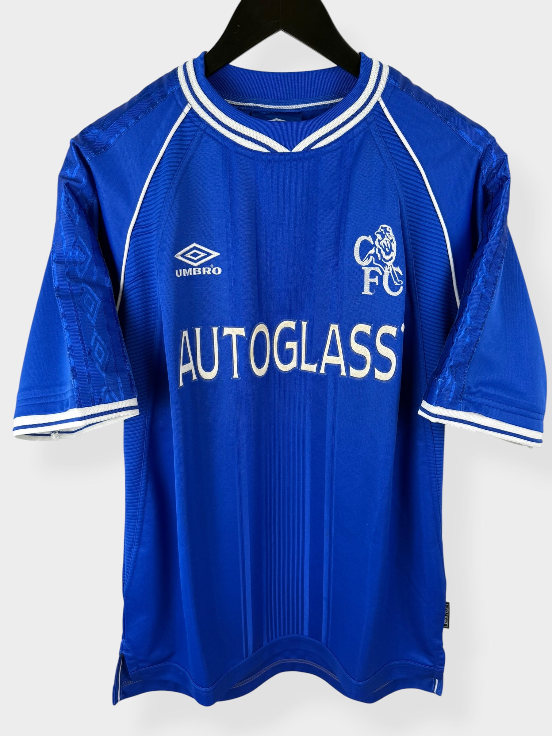 2000-01 CHELSEA HOME SHIRT ZOLA #25 L