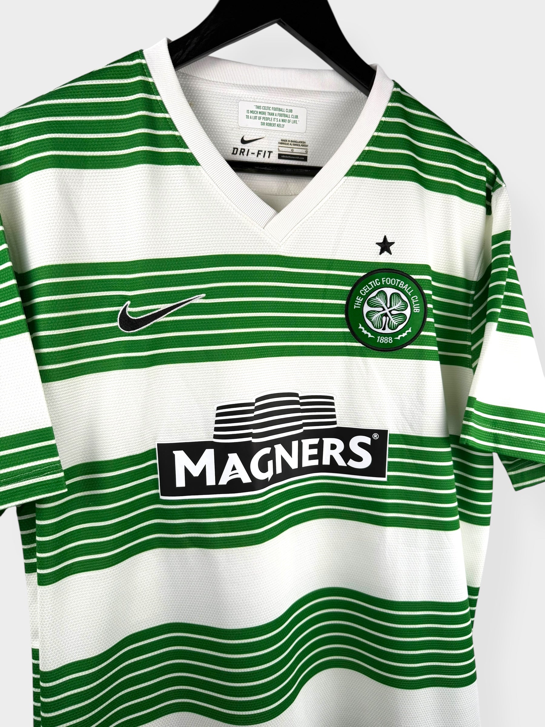 2013-15 CELTIC HOME SHIRT L
