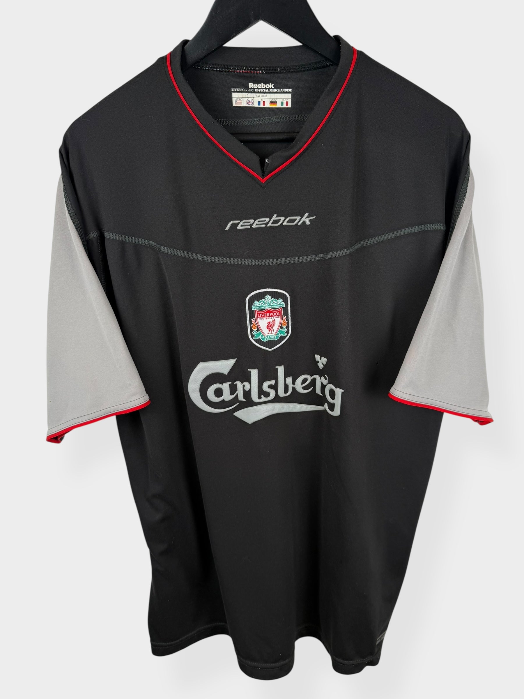 2002-04 LIVERPOOL AWAY SHIRT GERRARD #17 L - Authentic Football Club