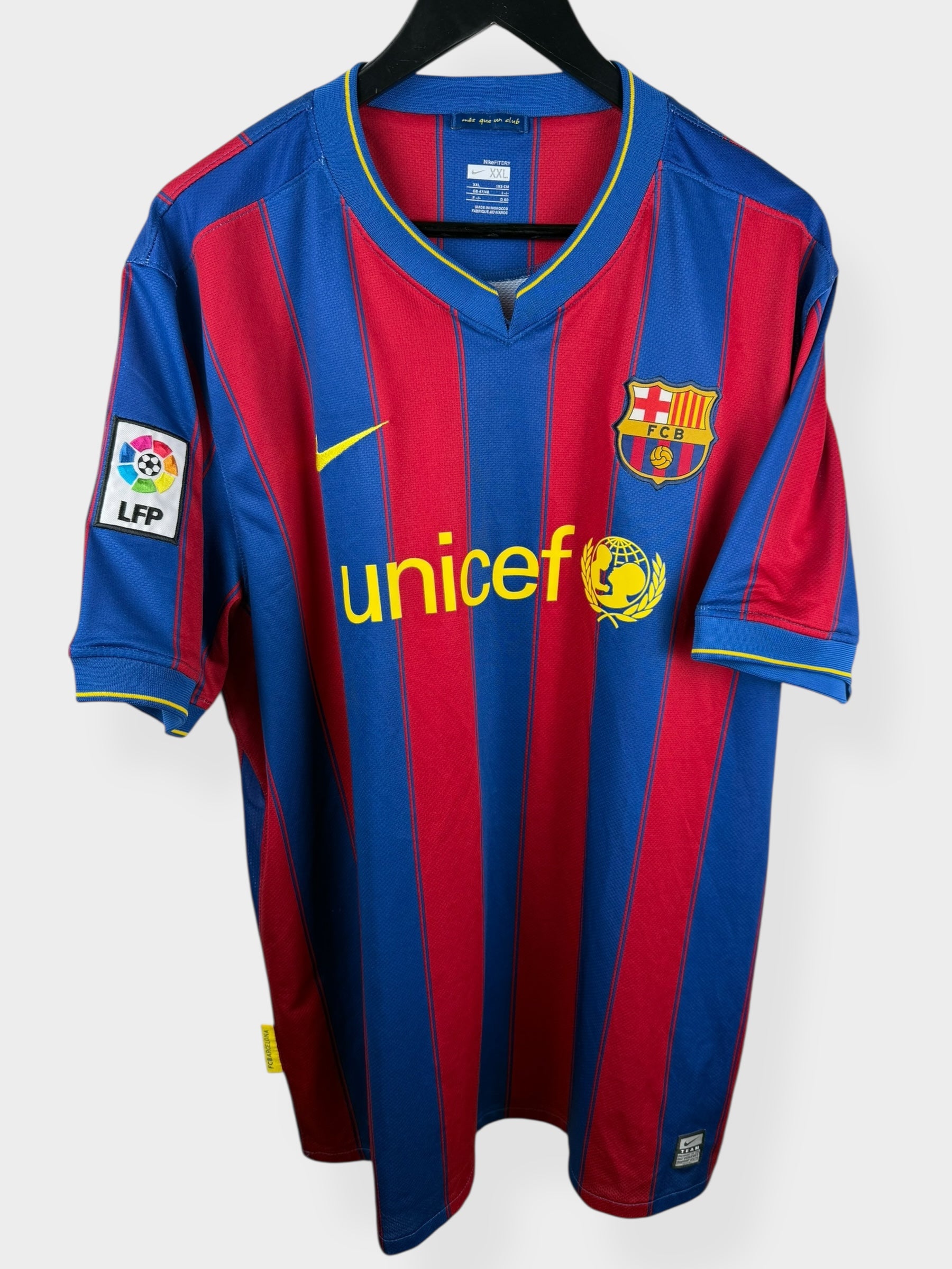 2009-10 BARCELONA THUISSHIRT IBRAHIMOVIC #9 XXL