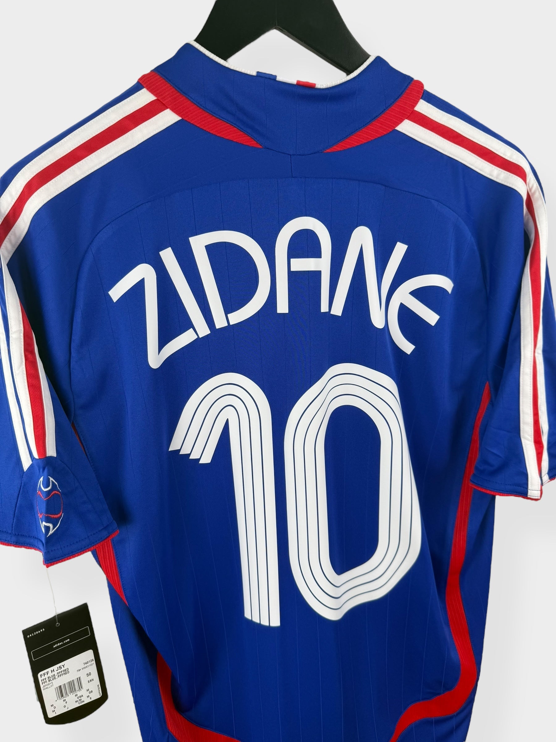 2006-07 FRANCE HOME SHIRT ZIDANE #10 M