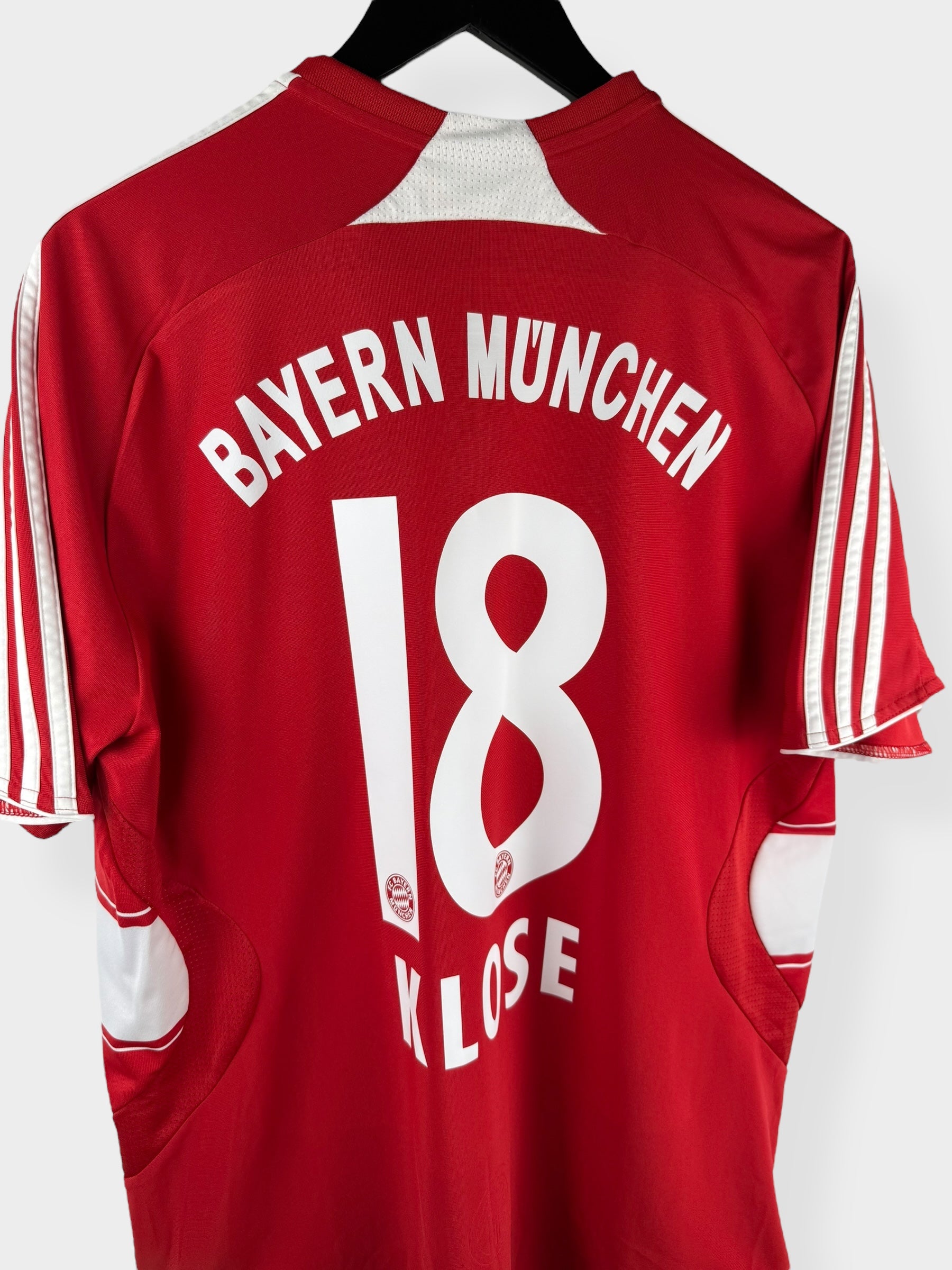 2007-08 BAYERN MUNICH HOME SHIRT KLOSE #18 L