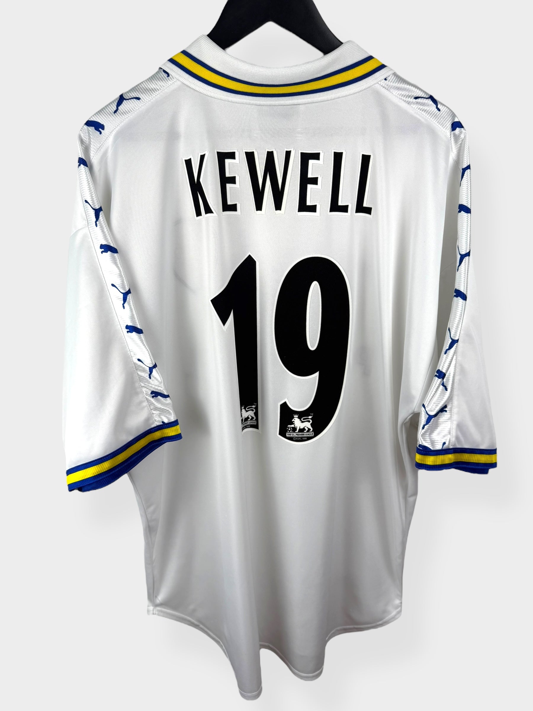 1998-00 LEEDS UNITED HEIMTRIKOT KEWELL #19 XL