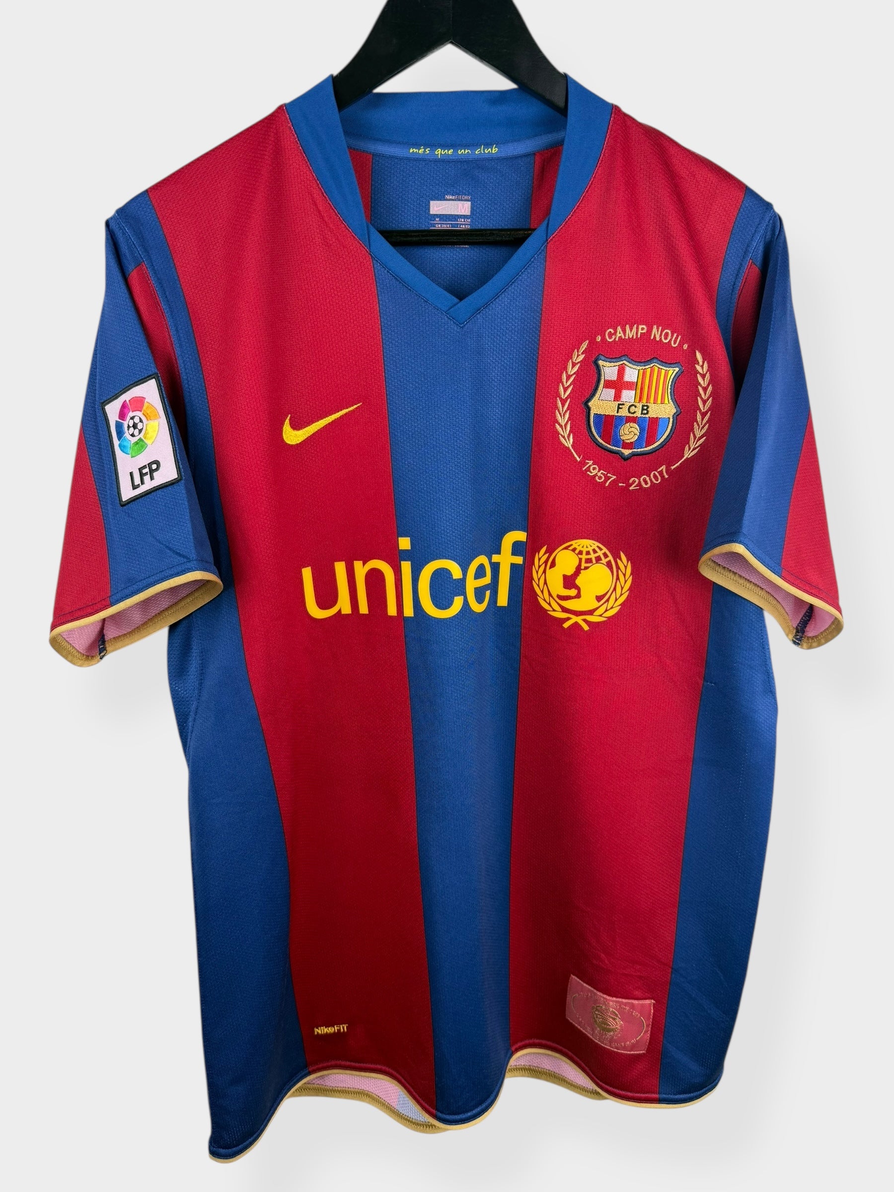 2007-08 BARCELONA HEIMTRIKOT RONALDINHO #10 M