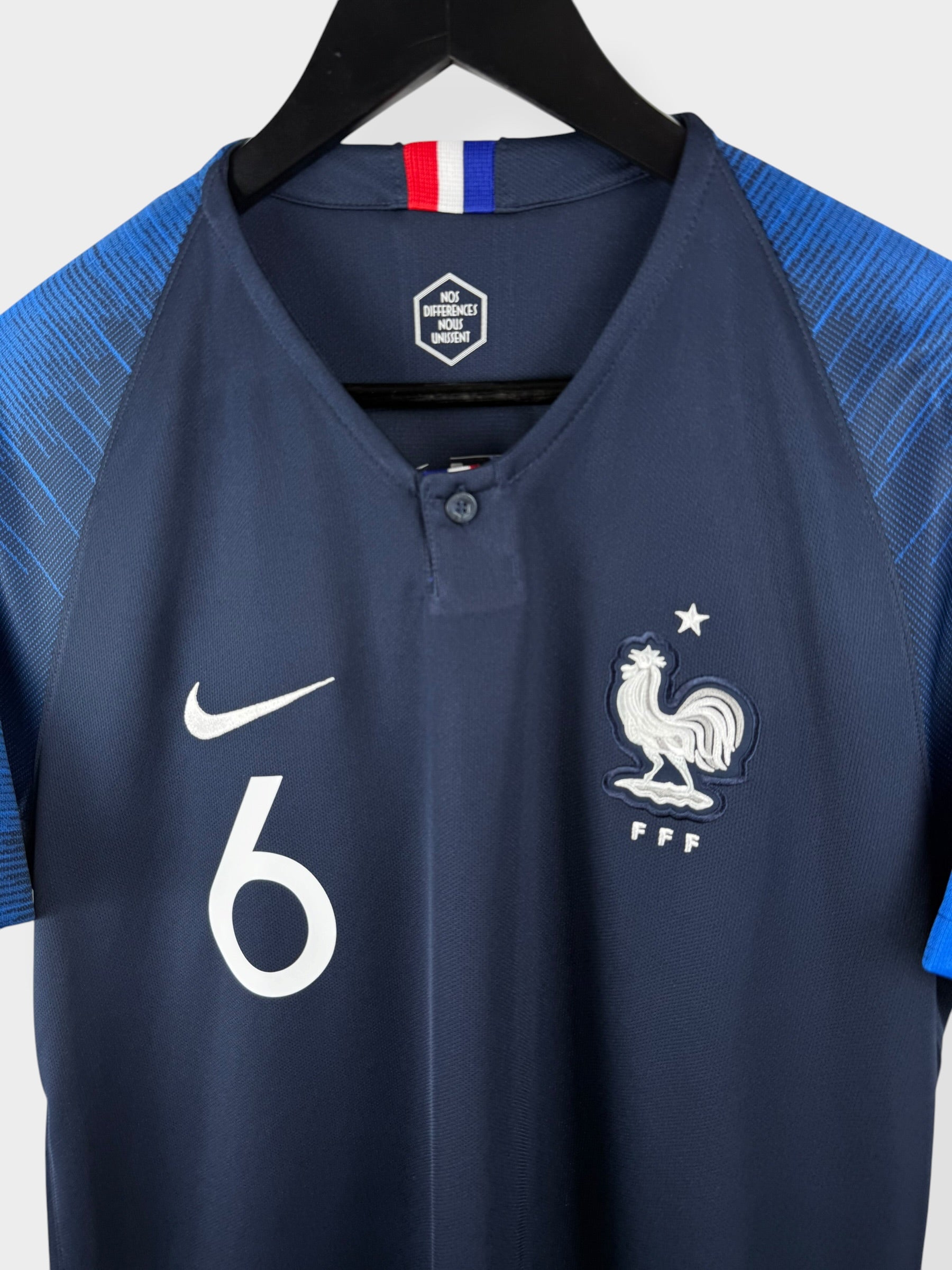 2018-19 FRANCE HOME SHIRT POGBA #6 M
