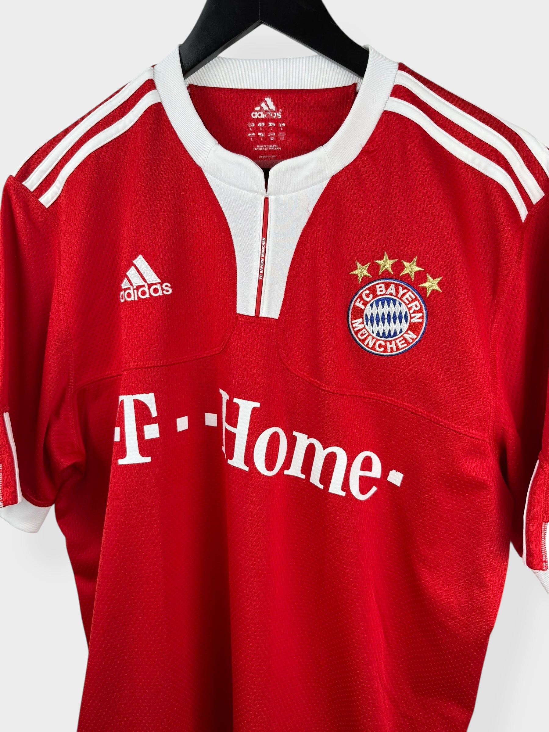 2009-10 BAYERN MUNICH HOME SHIRT RIBERY #7 L