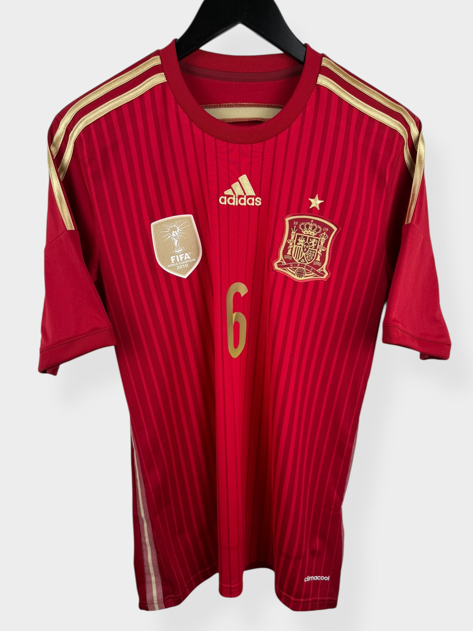 2014-15 SPANJE THUISSHIRT INIESTA #6 S