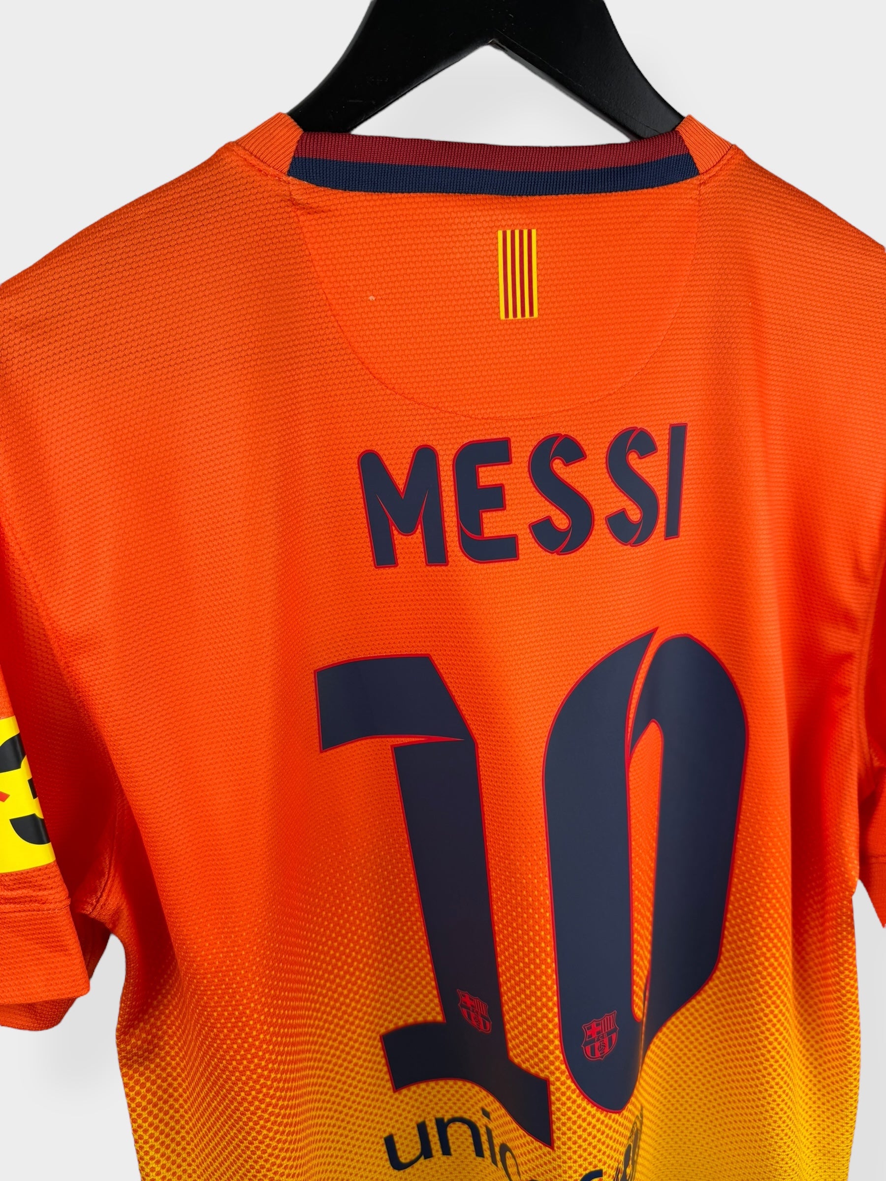 2012-13 BARCELONA AWAY SHIRT MESSI #10 M - Authentic Football Club