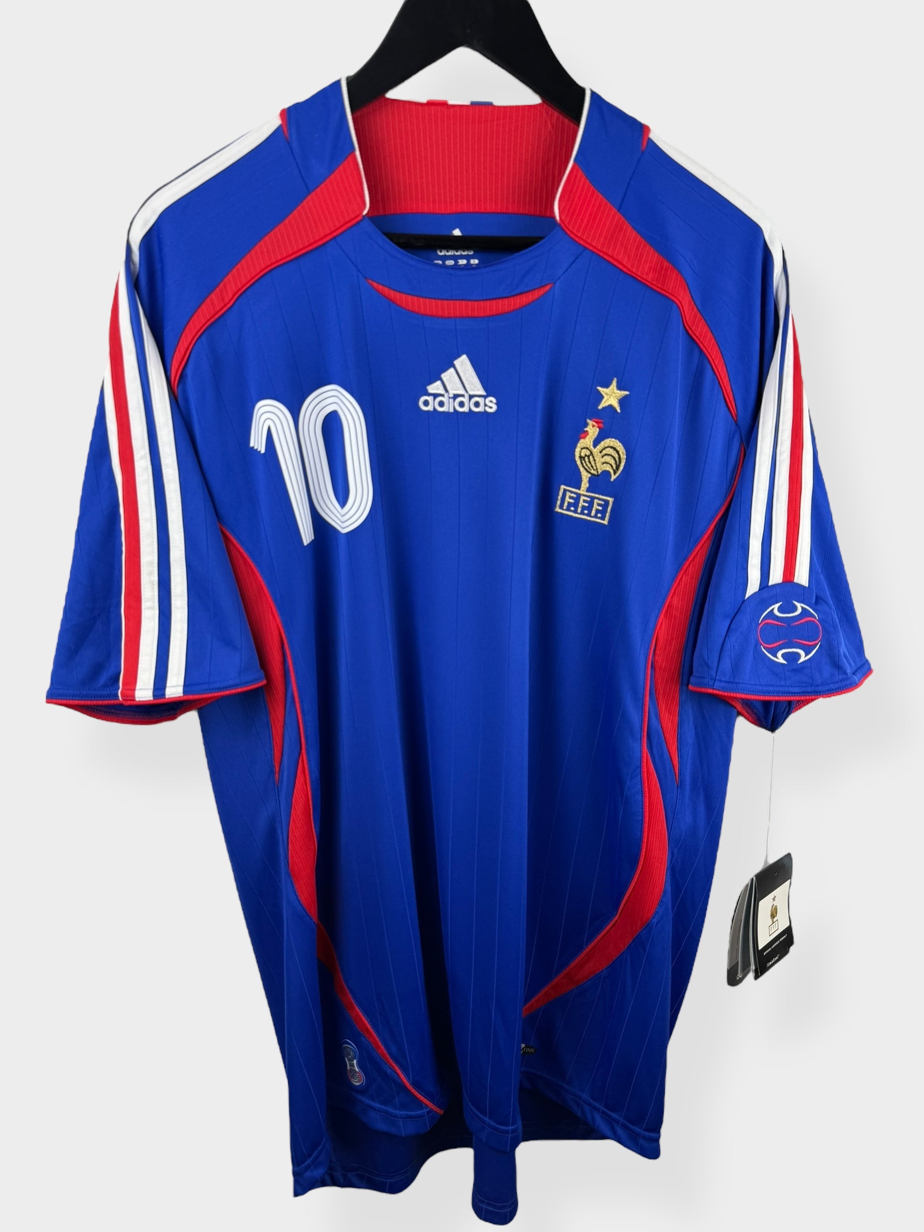 2006-07 FRANKRIJK THUISSHIRT ZIDANE #10 XL