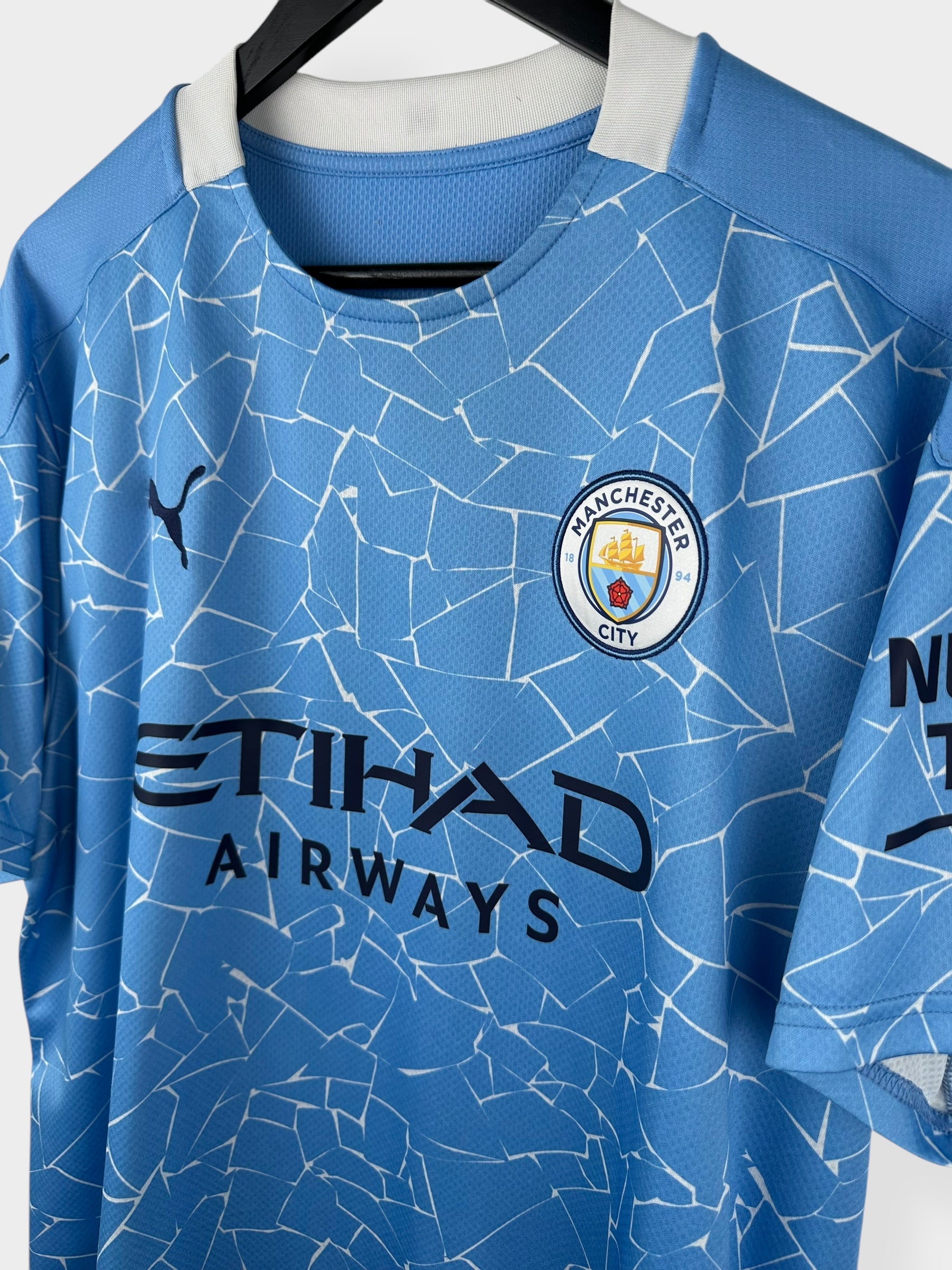 2020-21 MANCHESTER CITY HOME SHIRT MAHREZ #26 XL