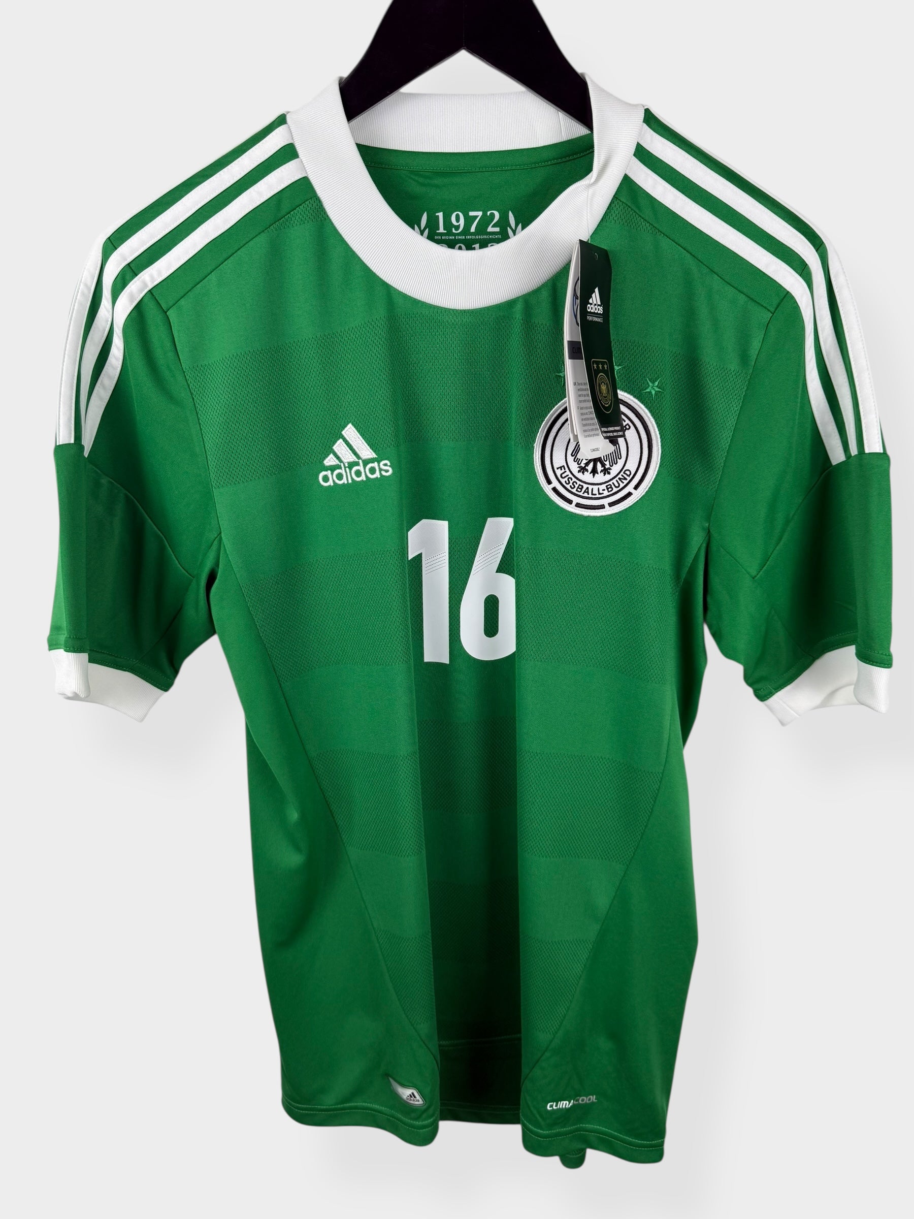 2012-13 GERMANY AWAY SHIRT LAHM #16 S - Authentic Football Club