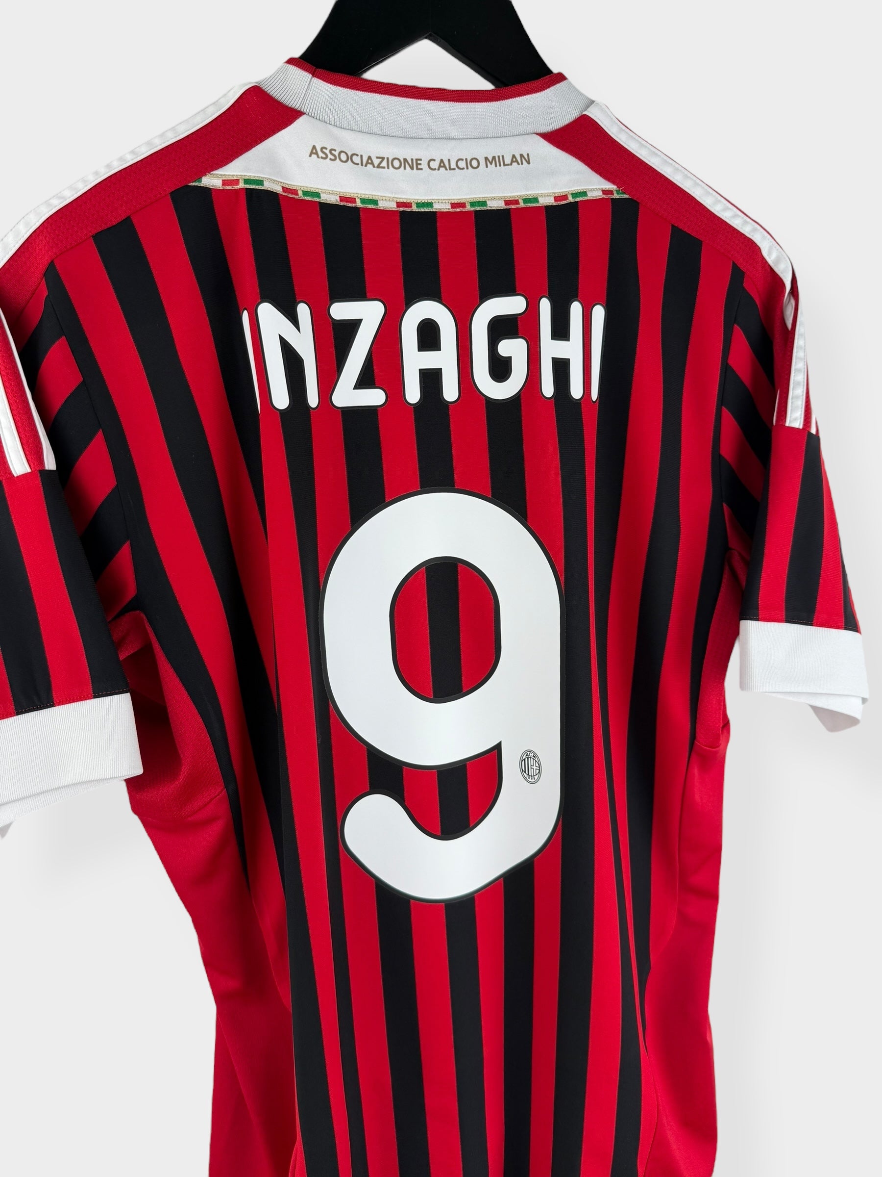 2011-12 AC MILAN HOME SHIRT INZAGHI #9 M