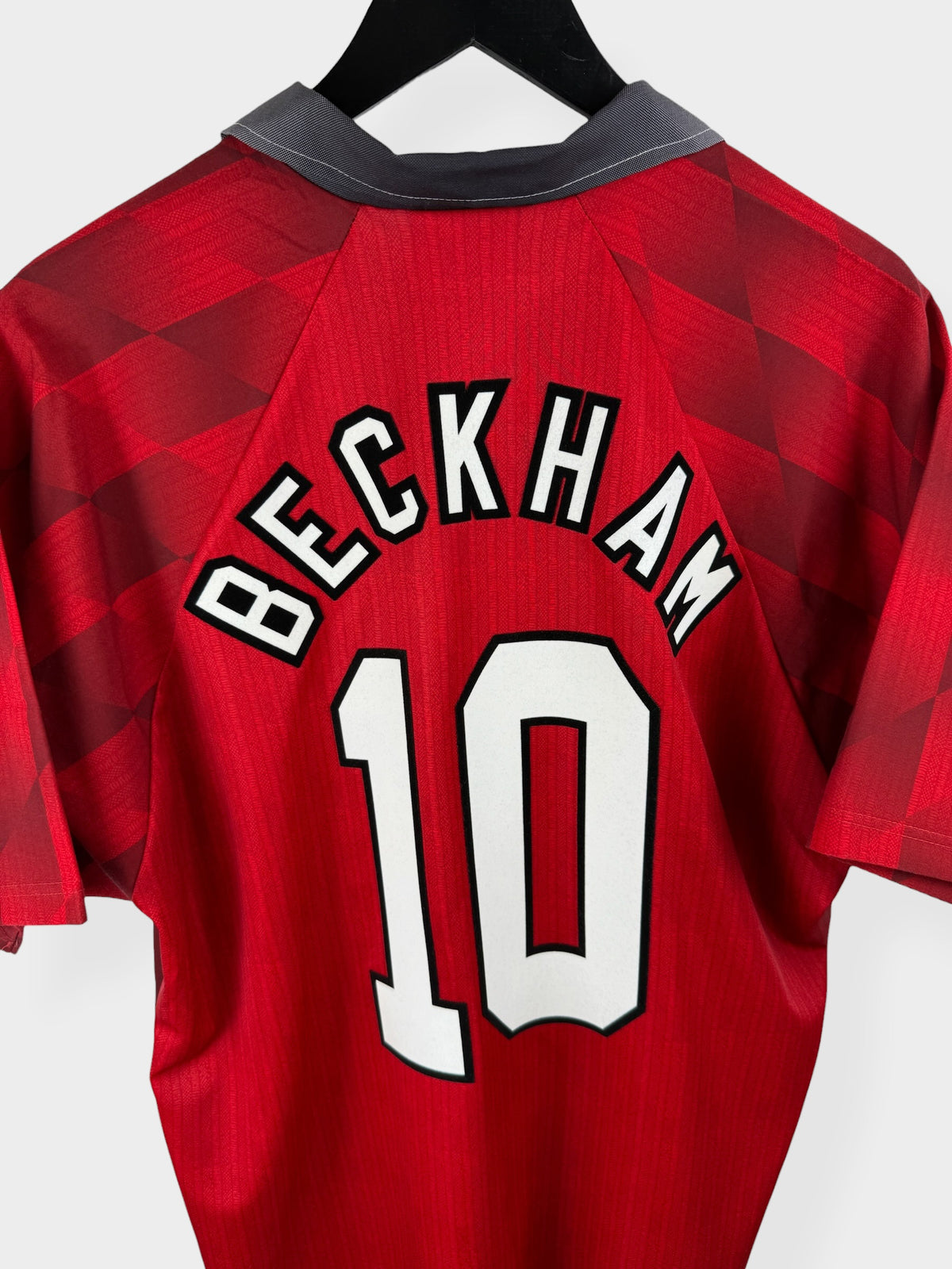 1996-97 MANCHESTER UNITED HOME SHIRT BECKHAM #10 L