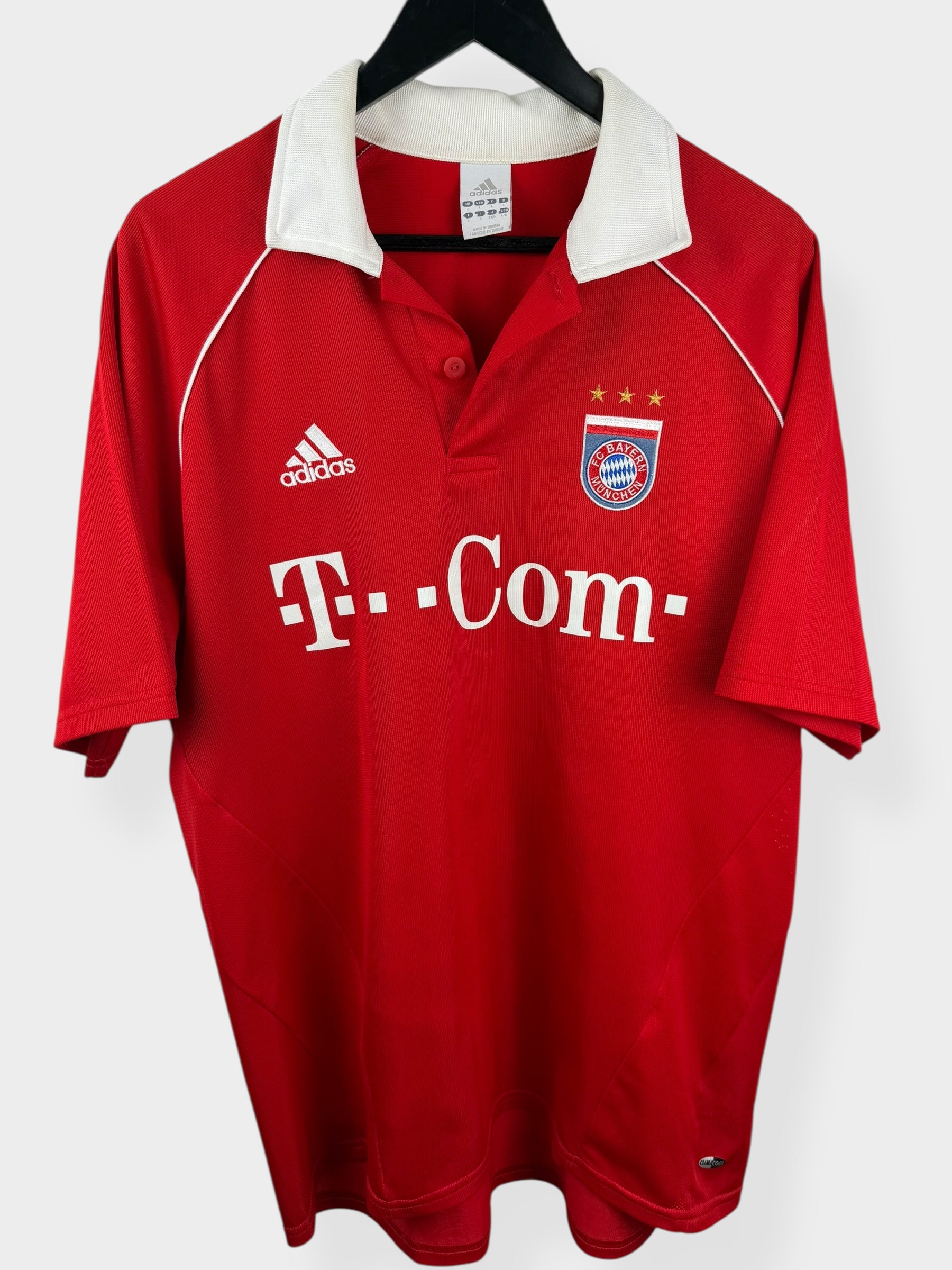 2005-06 BAYERN MUNICH HOME SHIRT SCHWEINSTEIGER #31 L