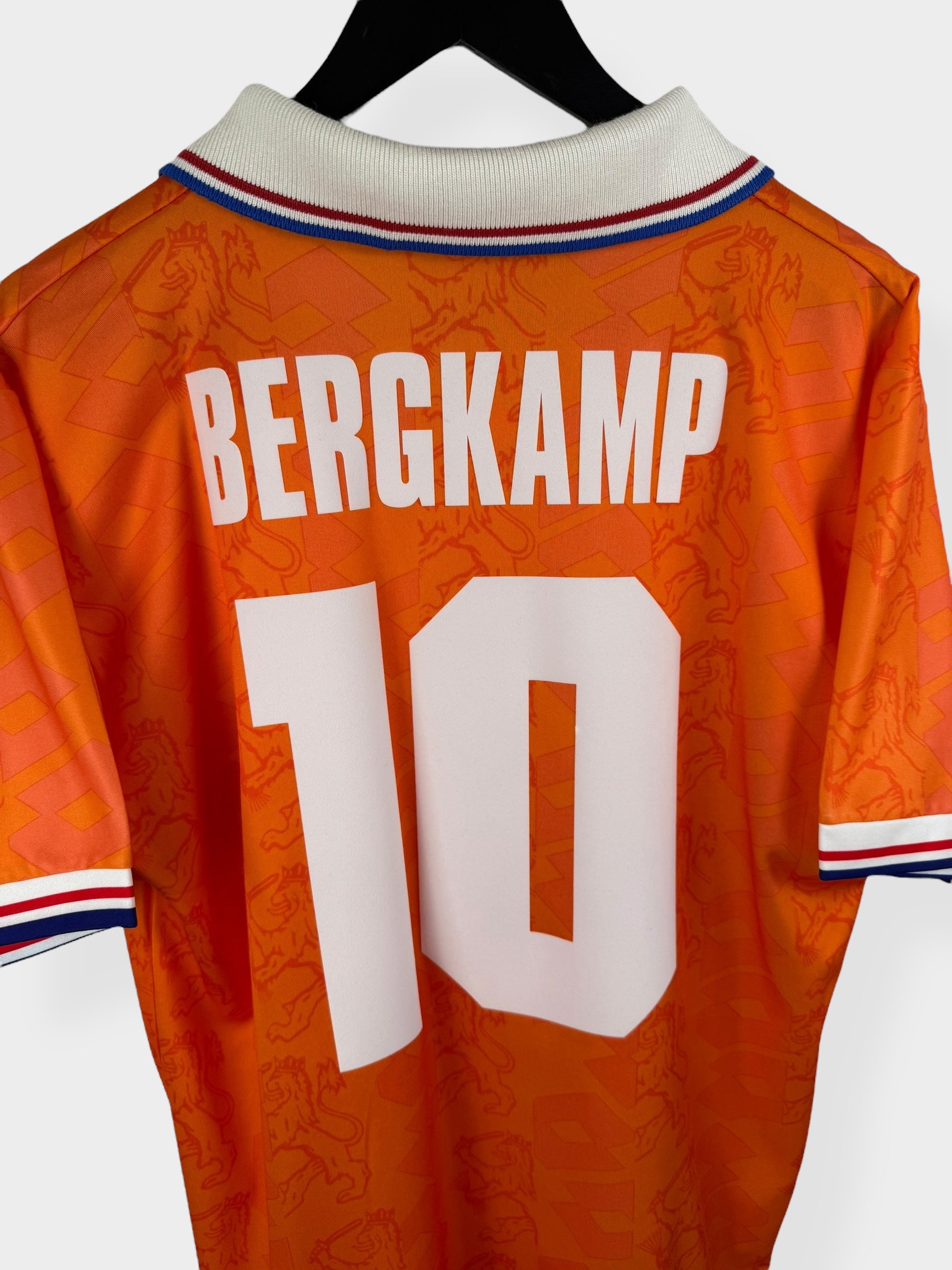 1994-95 NETHERLANDS HOME SHIRT BERGKAMP #10 XL