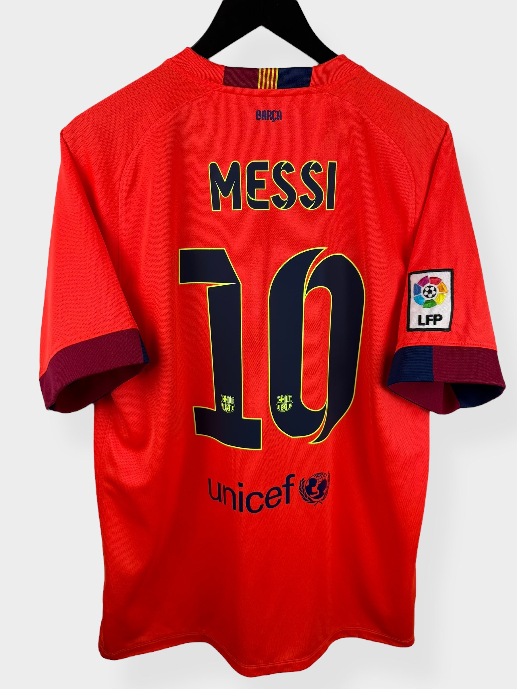 2014-15 BARCELONA AWAY SHIRT MESSI #10 L