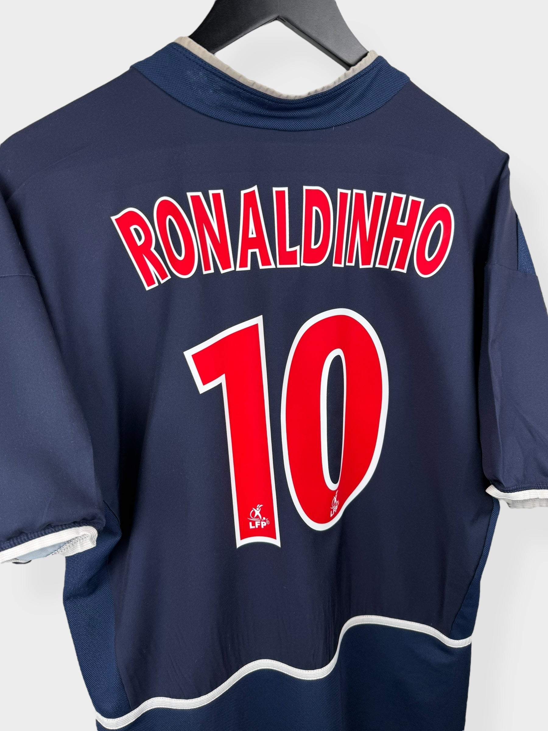 2002-03 PARIS SAINT-GERMAIN HOME SHIRT RONALDINHO #10 S