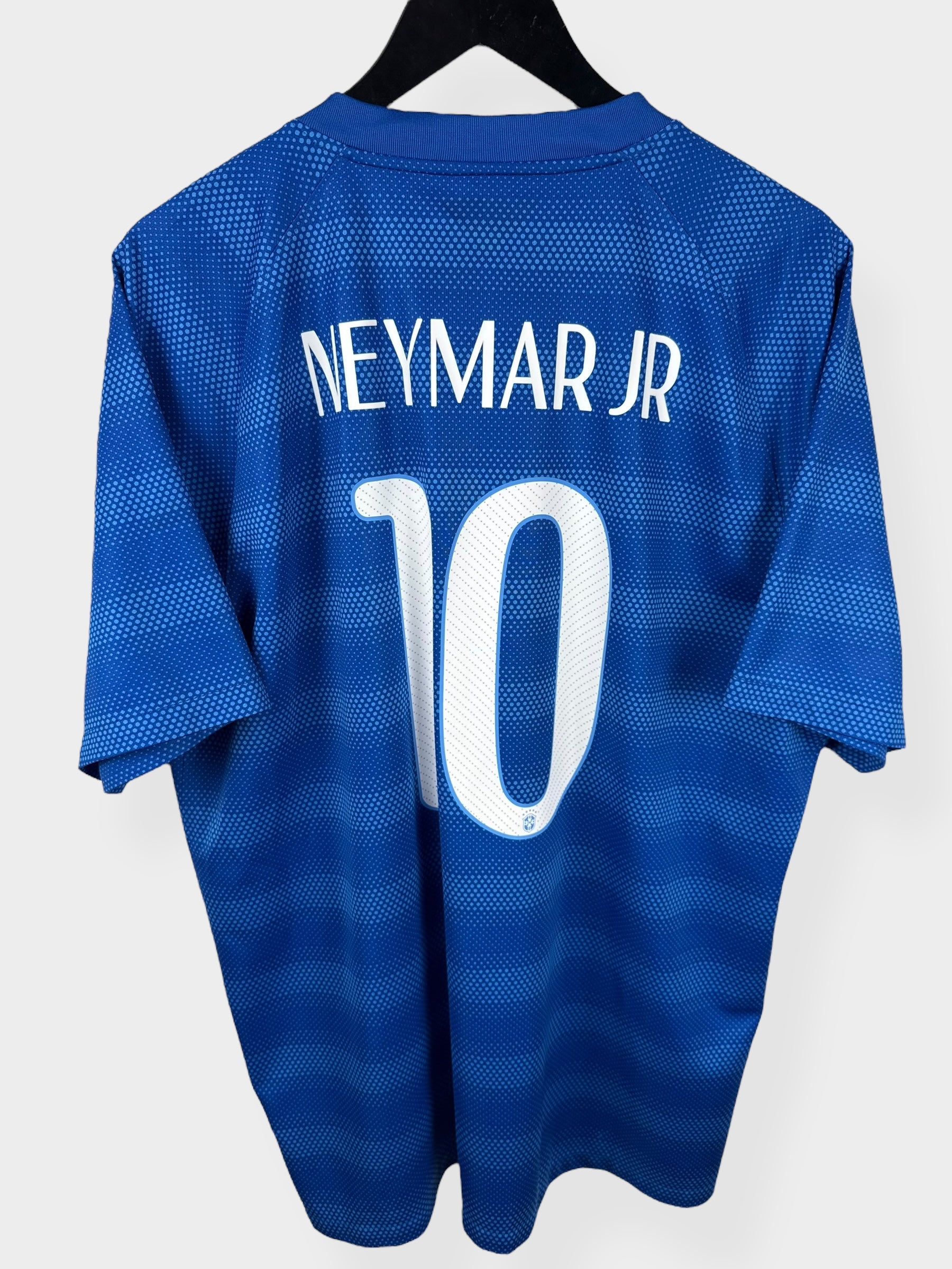 2014-15 BRAZIL AWAY SHIRT NEYMAR JR #10 XL - Authentic Football Club