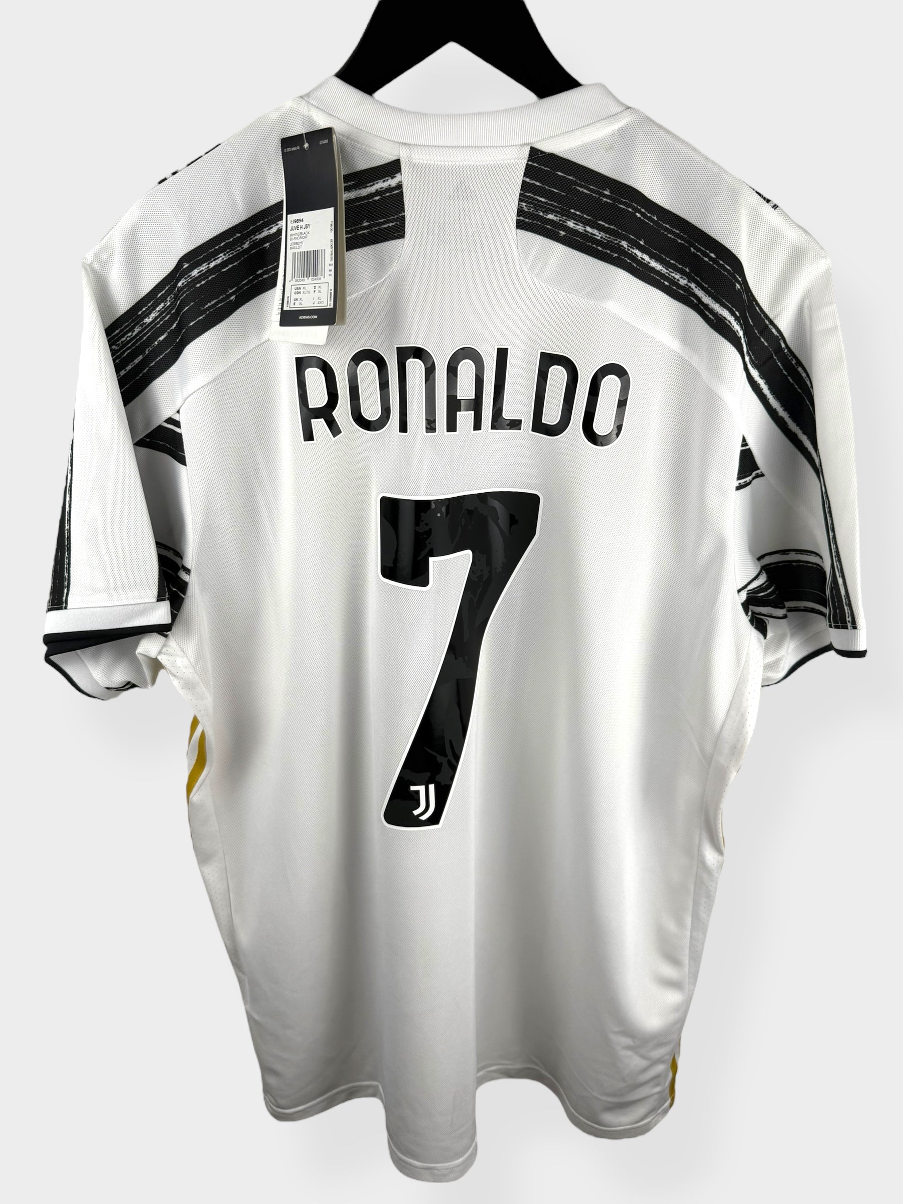 2020-21 JUVENTUS HOME SHIRT RONALDO #7 XL - Authentic Football Club