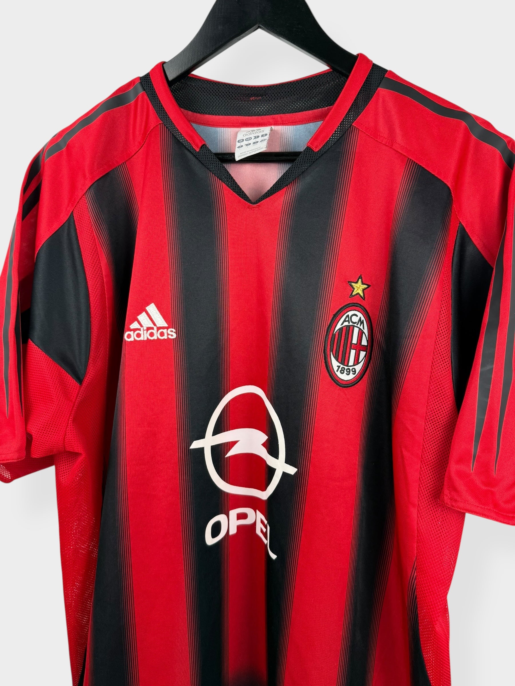 2004-05 AC MILAN HOME SHIRT KAKA #22 L