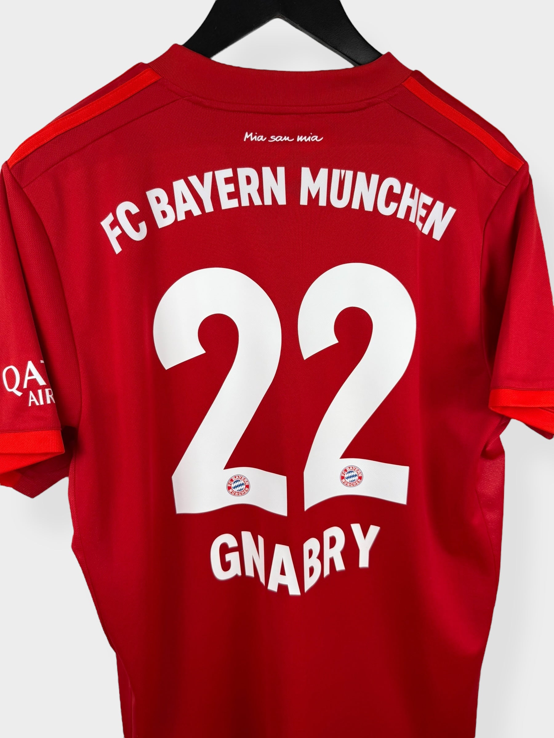 2019-20 BAYERN MUNICH HOME SHIRT GNABRY #22 L