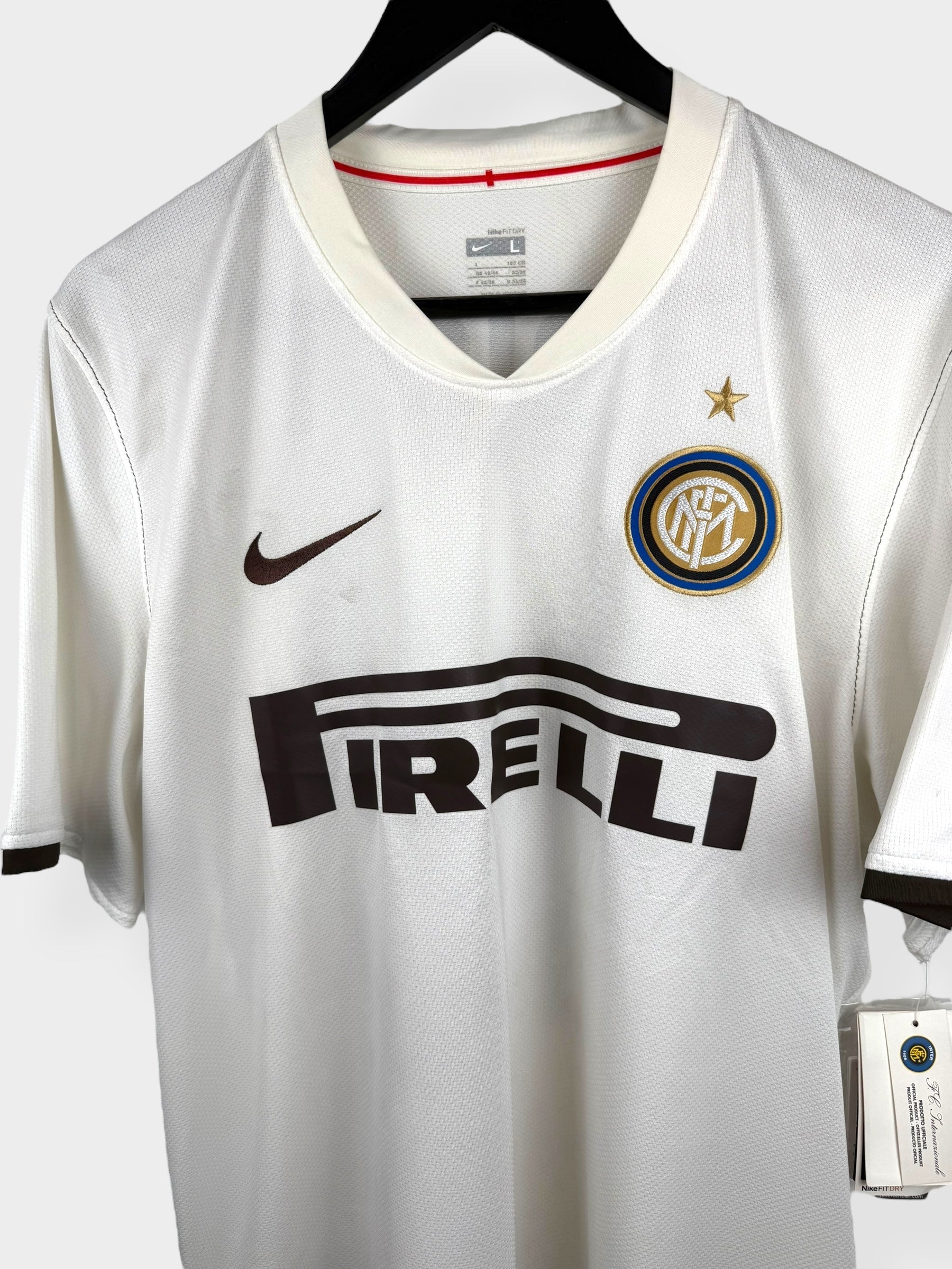 2008-09 INTER MILAN UITSIRT ADRIANO #10 L