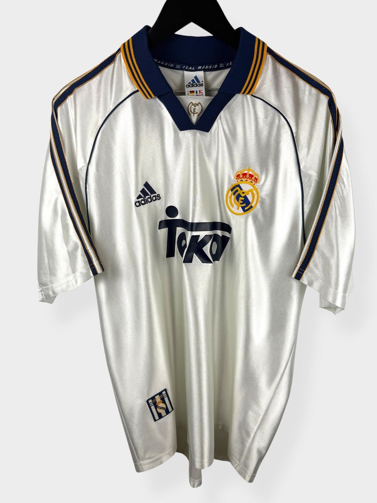 MAILLOT DOMICILE DU REAL MADRID 1998-00 RAUL #7 M