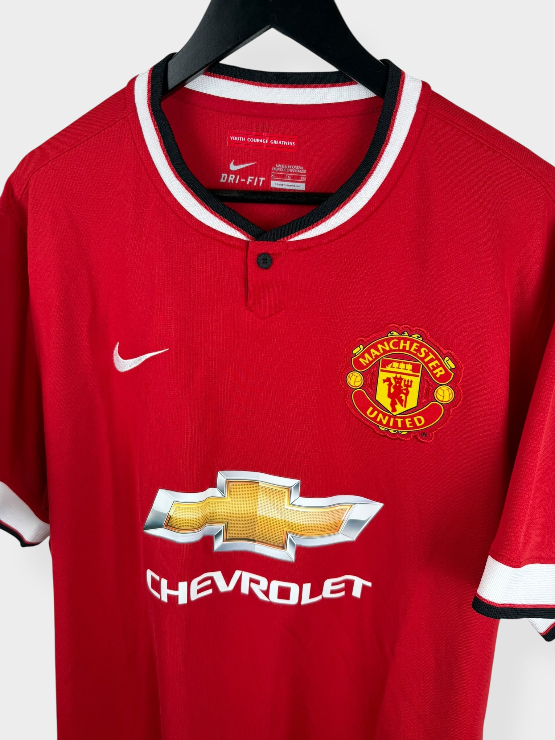 2014-15 MANCHESTER UNITED HOME SHIRT ROONEY #10 XL