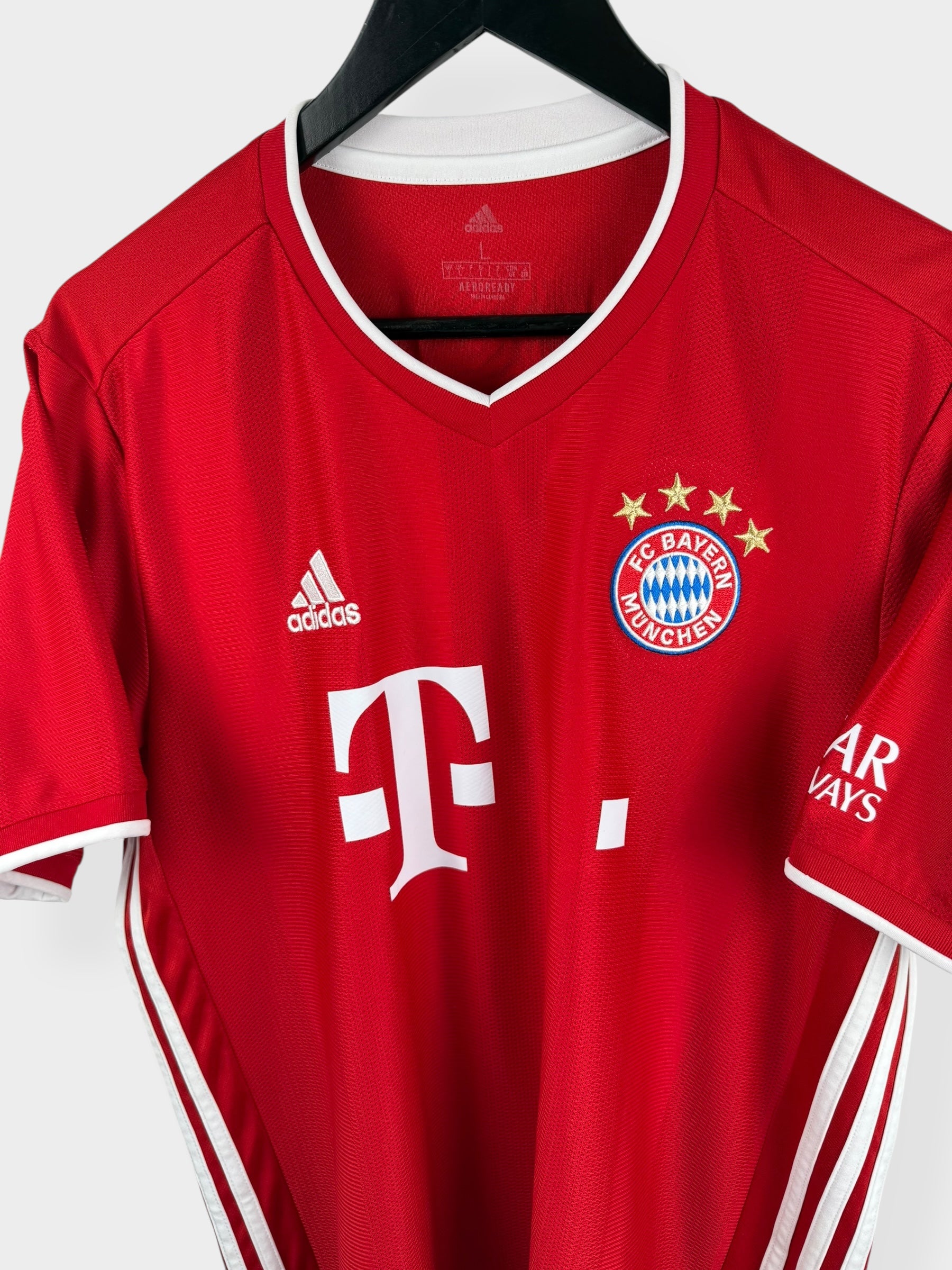 2020-21 BAYERN MUNICH HOME SHIRT L - Authentic Football Club