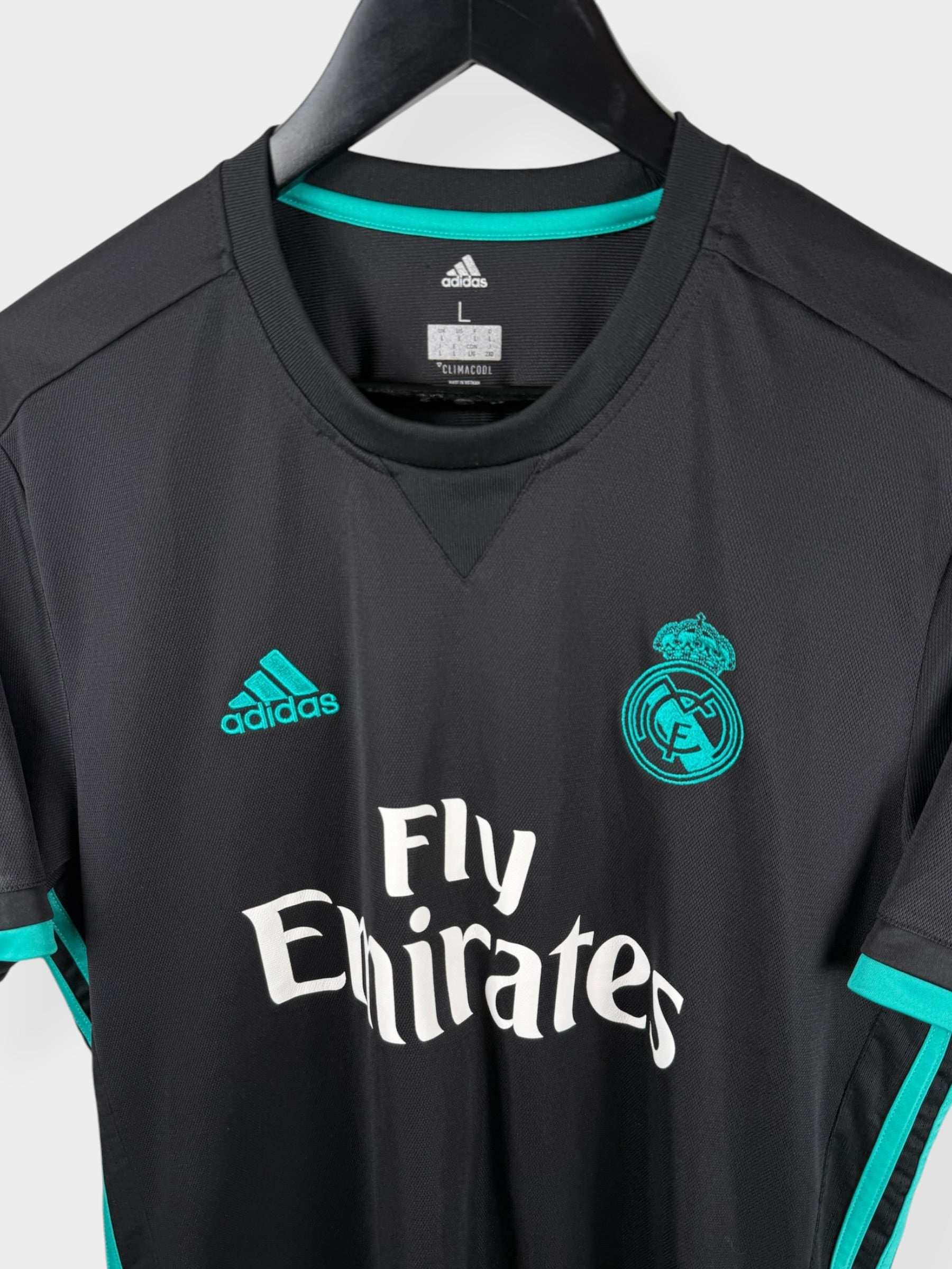 2017-18 REAL MADRID AWAY SHIRT RONALDO #7 L