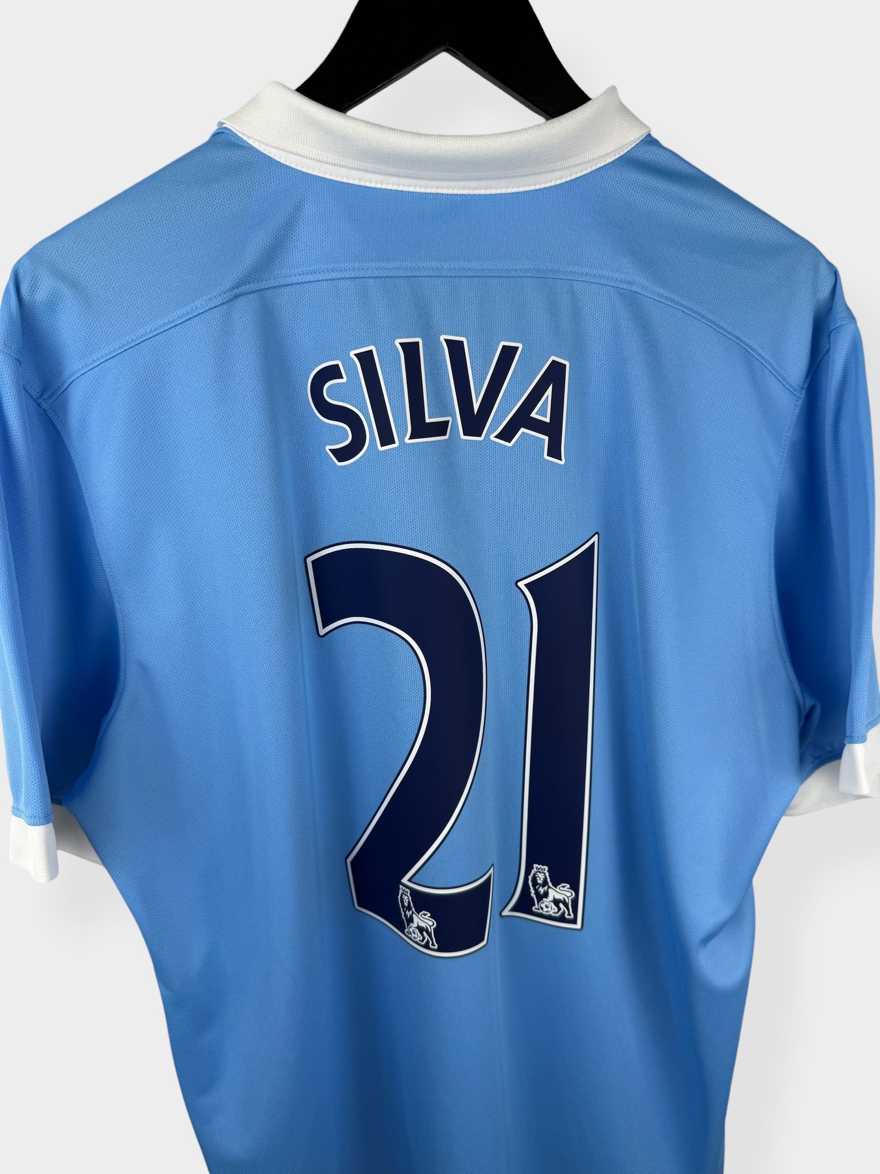 2015-16 MANCHESTER CITY HEIMTRIKOT SILVA #21 XL