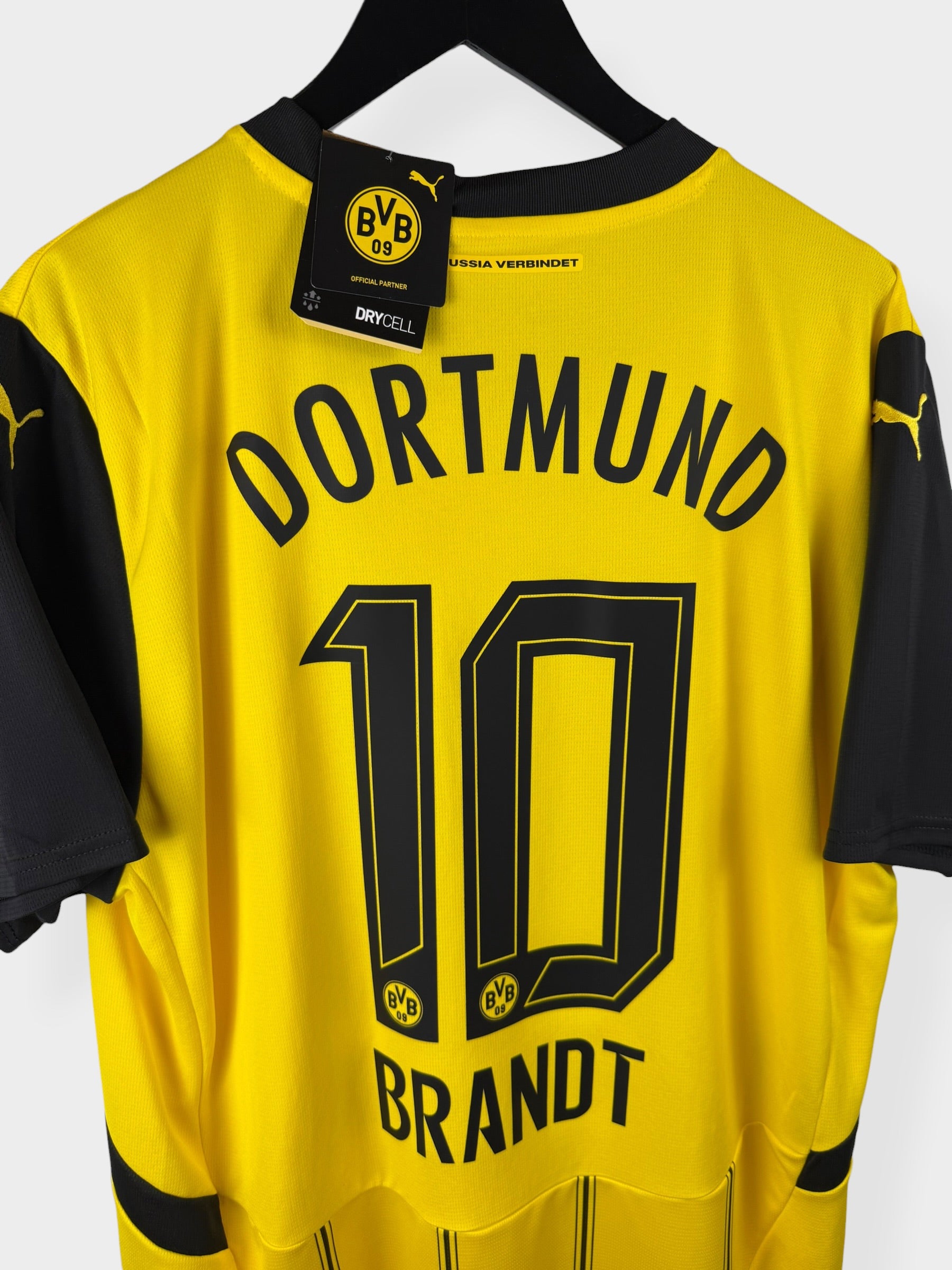 2024-25 BORUSSIA DORTMUND HOME SHIRT BRANDT #10 XL