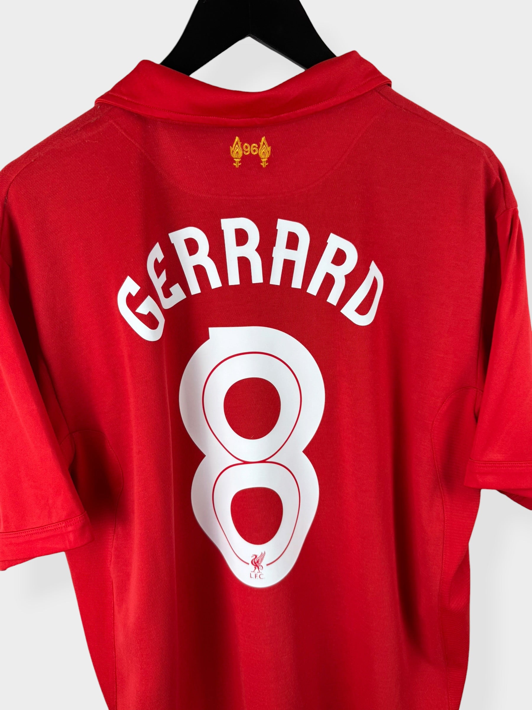 2012-13 LIVERPOOL THUISSHIRT GERRARD #8 XL