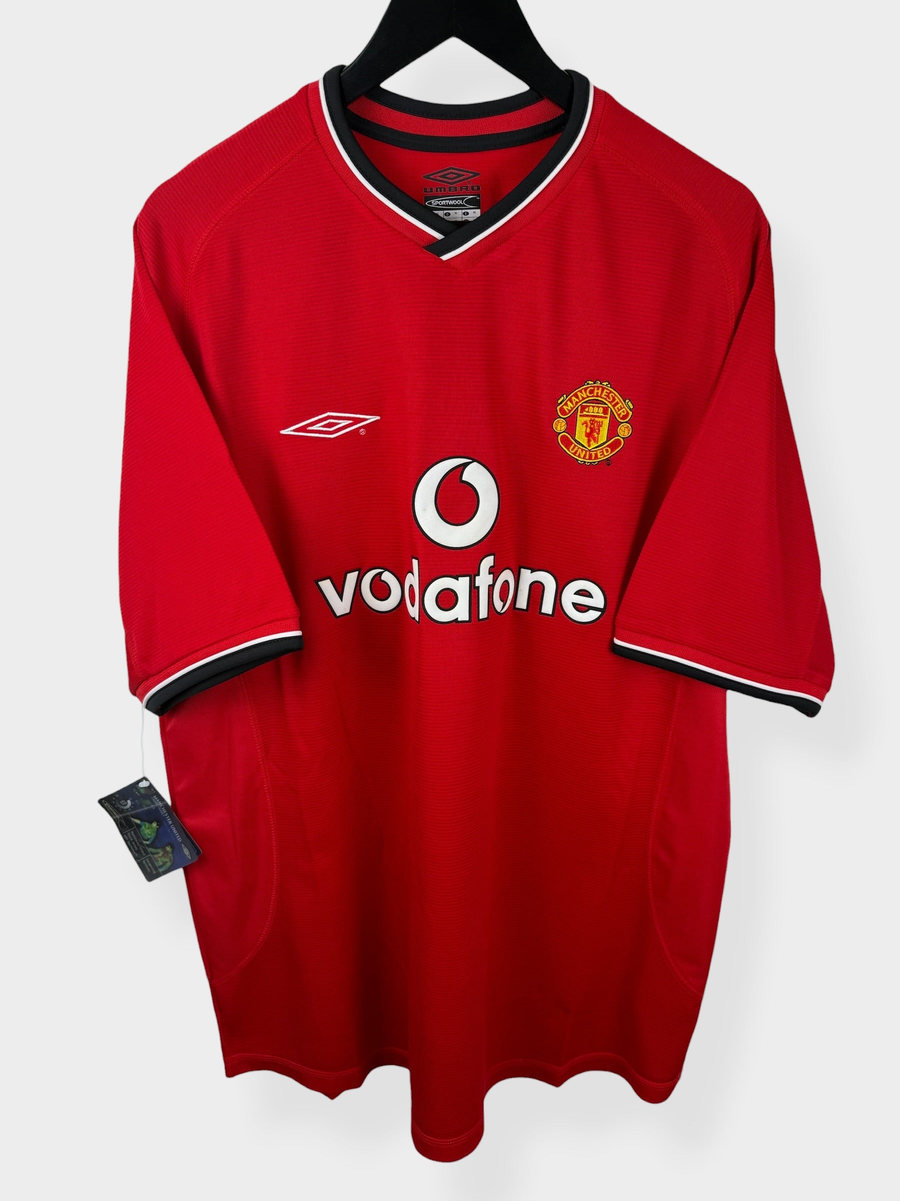 2000-02 MANCHESTER UNITED HOME SHIRT KEANE #16 XL