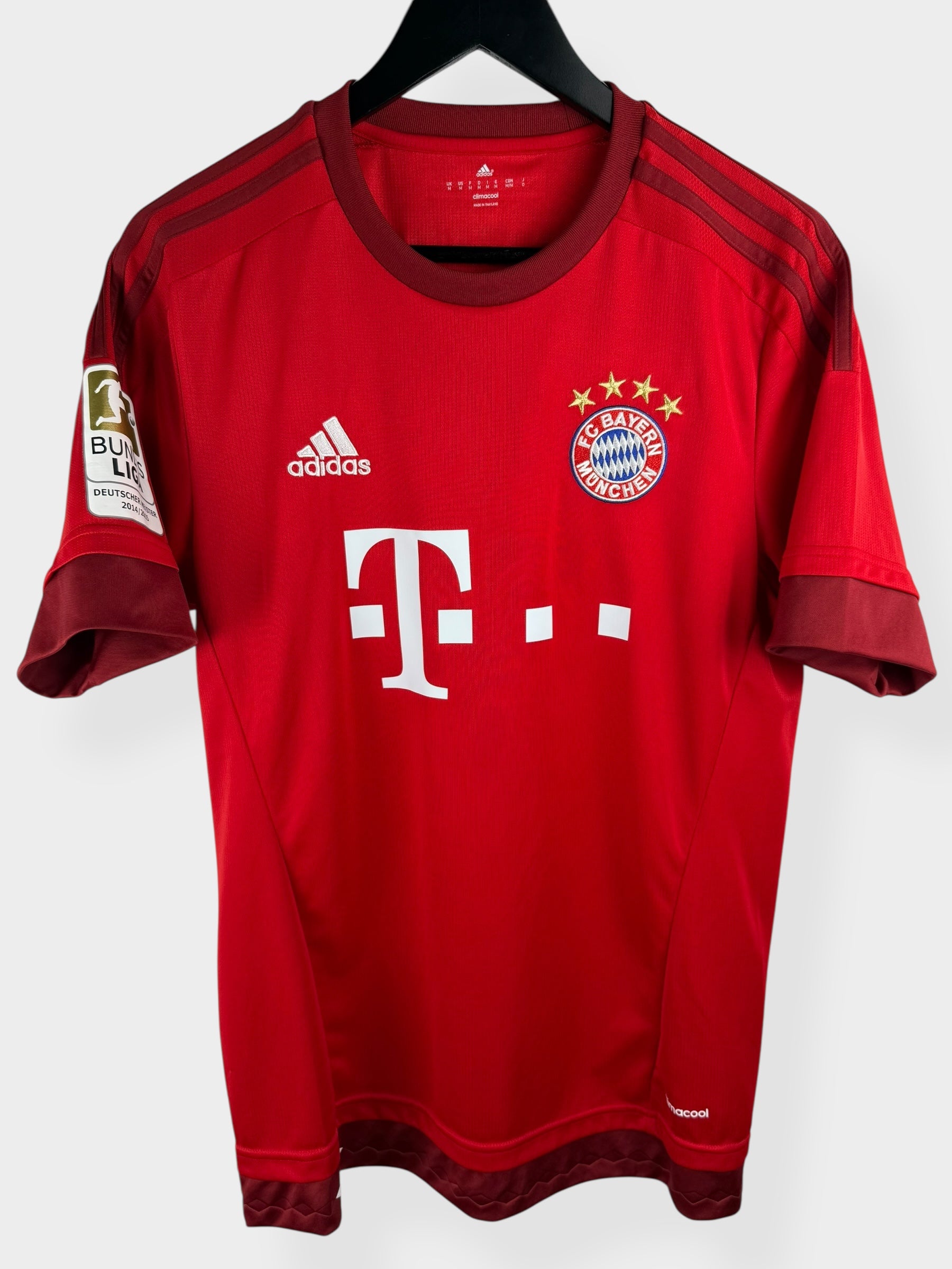 2015-16 BAYERN MÜNCHEN THUISSHIRT BOATENG #17 M