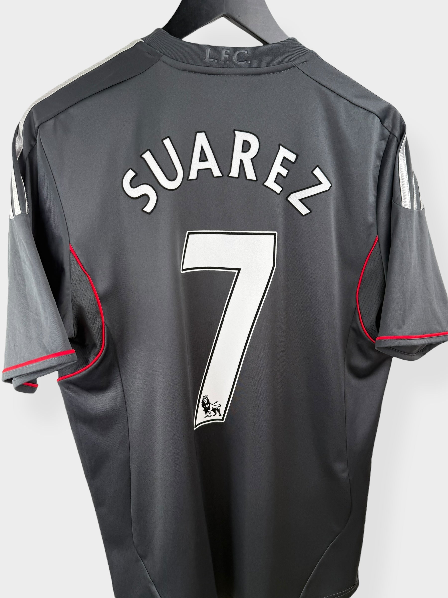 2011-12 LIVERPOOL AUSWÄRTSTRIKOT SUAREZ #7 M