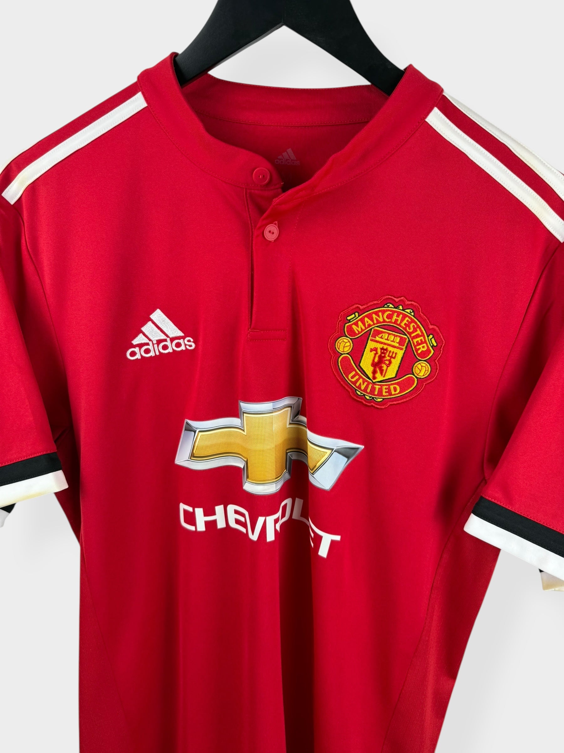 2017-18 MANCHESTER UNITED HOME SHIRT POGBA #6 M - Authentic Football Club